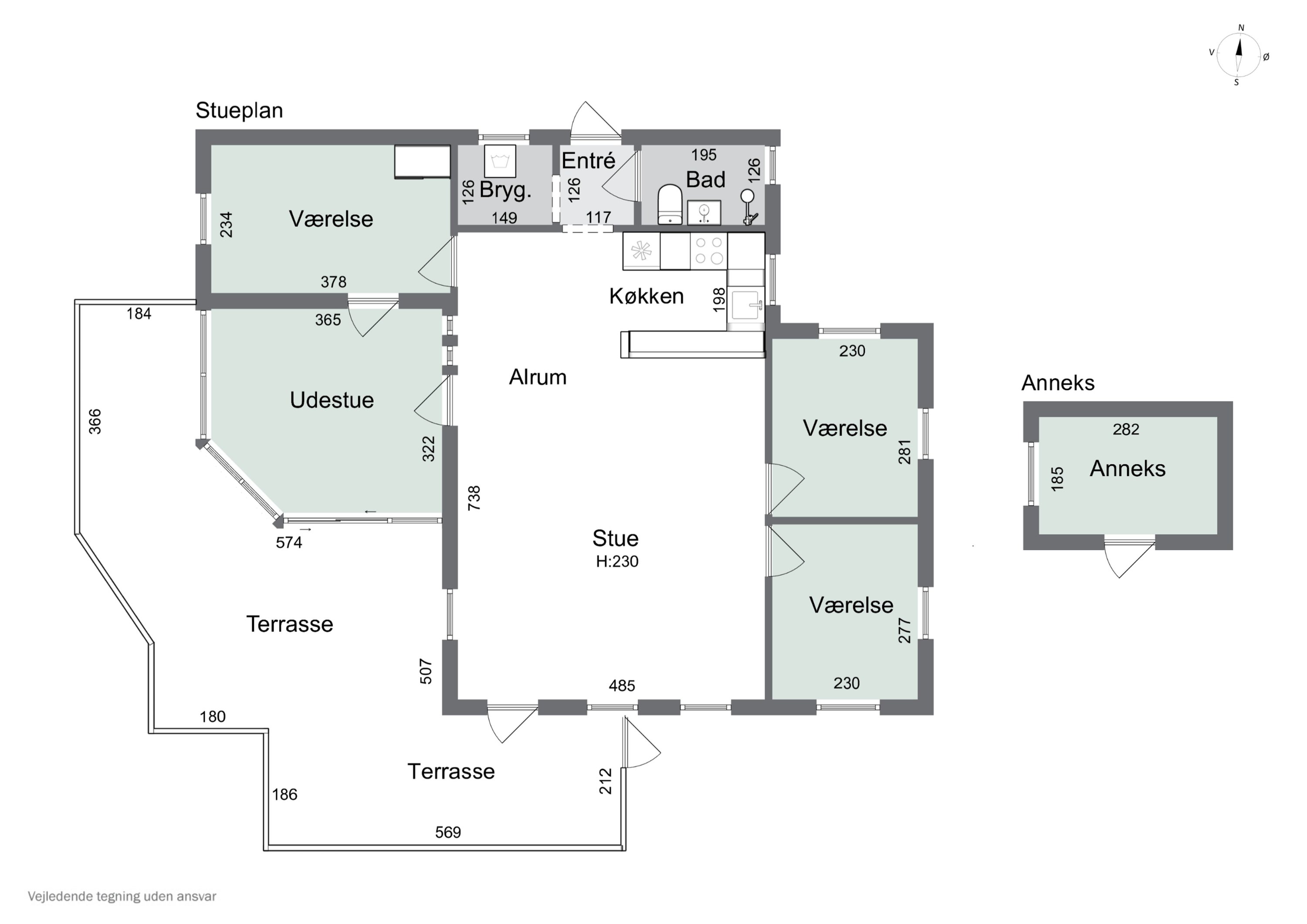 Plantegninger billede af Odinsvej 3A, 4500 Nykøbing Sj