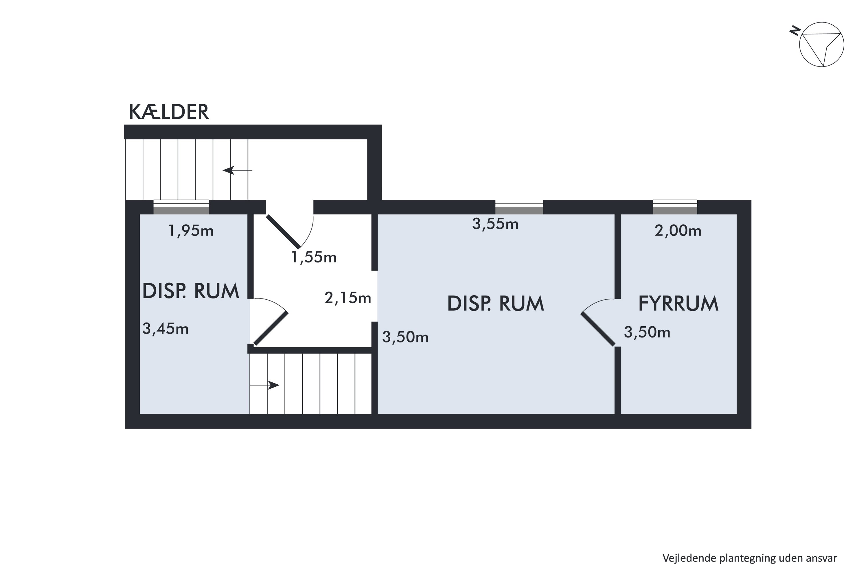 Plantegninger billede af Østervangsvej 21, Dalbyneder, 8970 Havndal