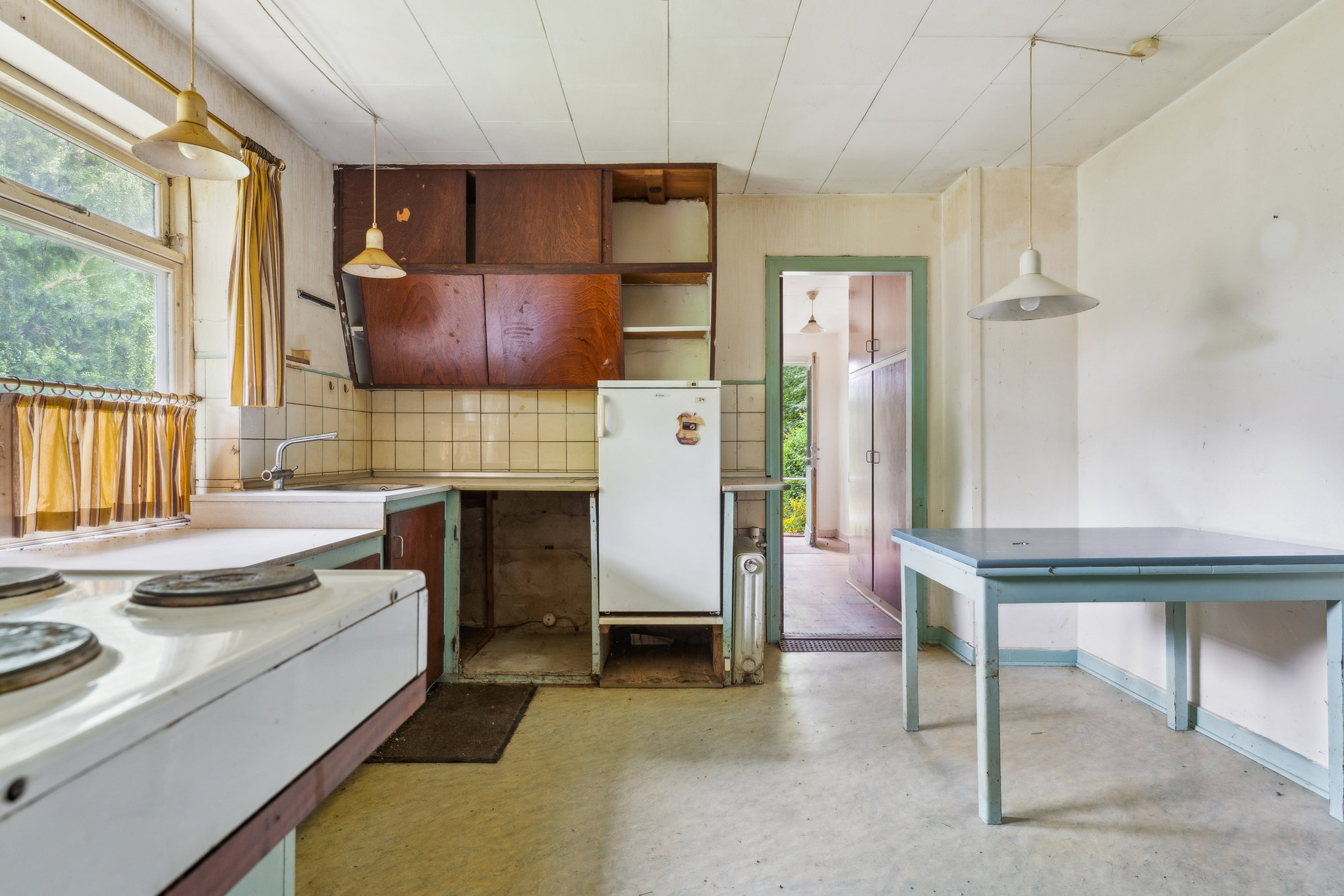 Fremhævet køkken billede i fuldskærmstilstand. Billede af Østervangsvej 21, Dalbyneder, 8970 Havndal