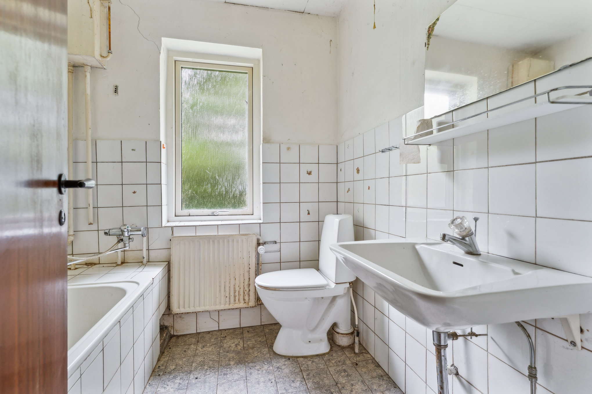 Fremhævet badeværelse billede i fuldskærmstilstand. Billede af Østervangsvej 21, Dalbyneder, 8970 Havndal