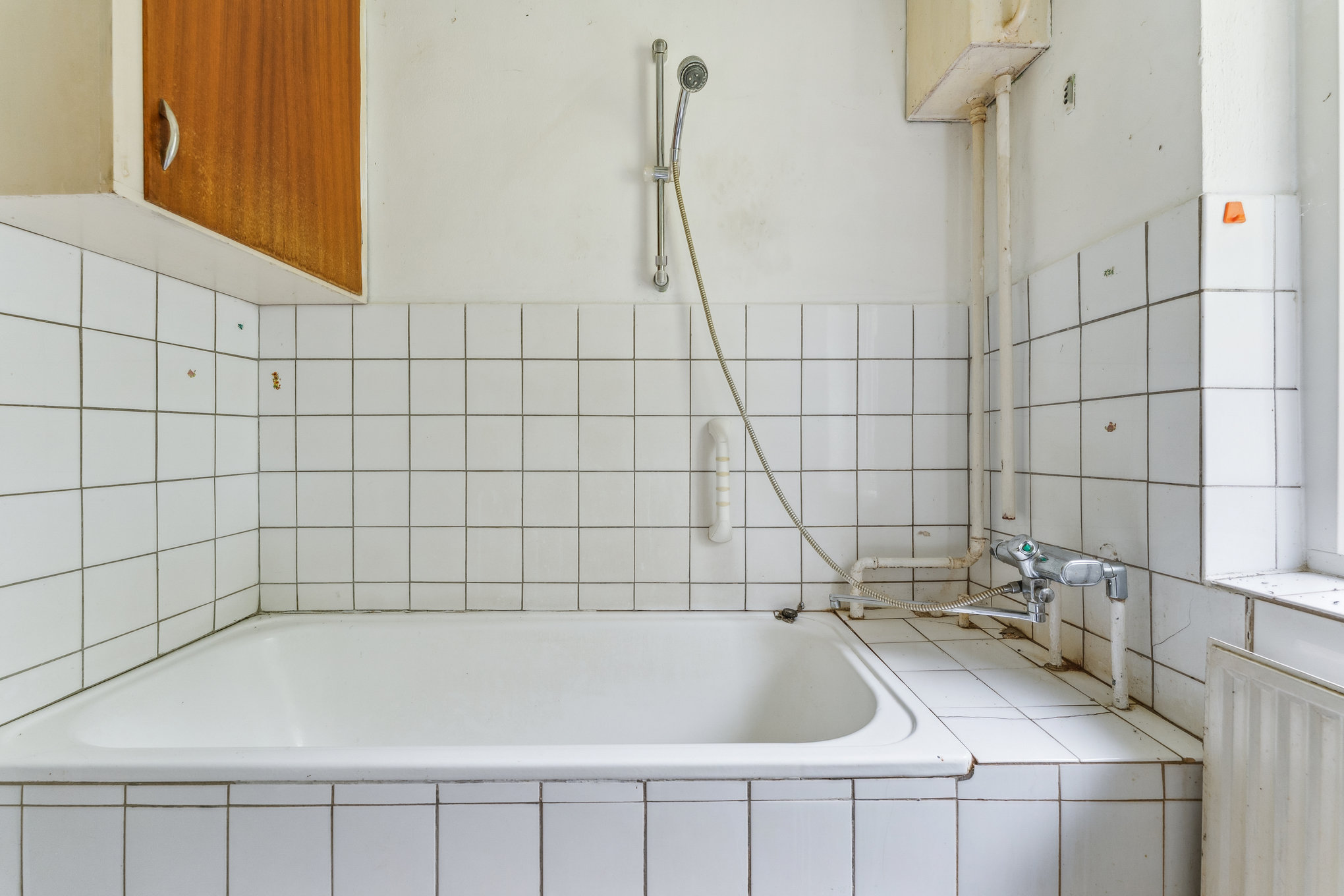 Fremhævet badeværelse billede i fuldskærmstilstand. Billede af Østervangsvej 21, Dalbyneder, 8970 Havndal