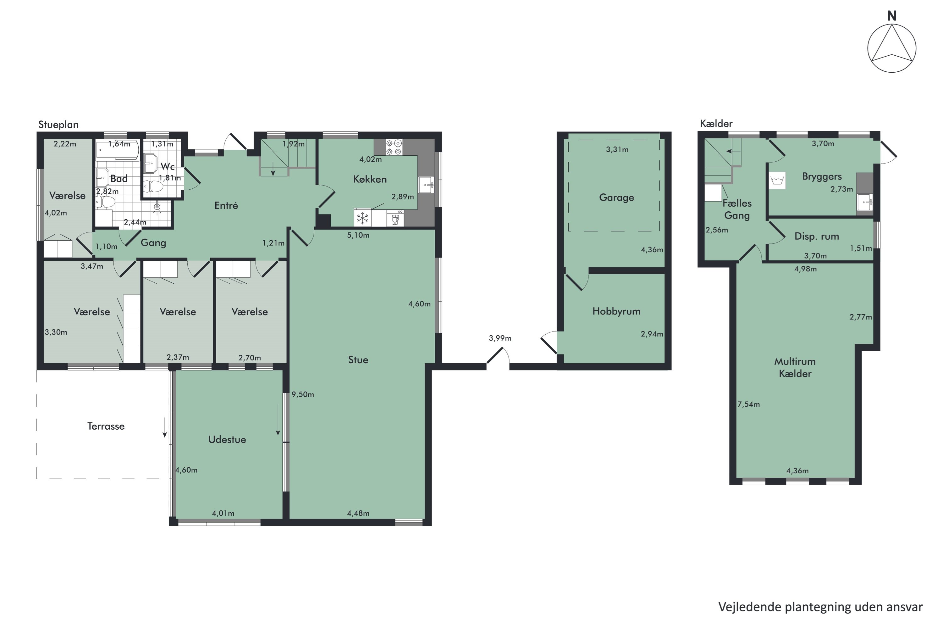 Plantegninger billede af Marianevej 2, Vinde, 7800 Skive
