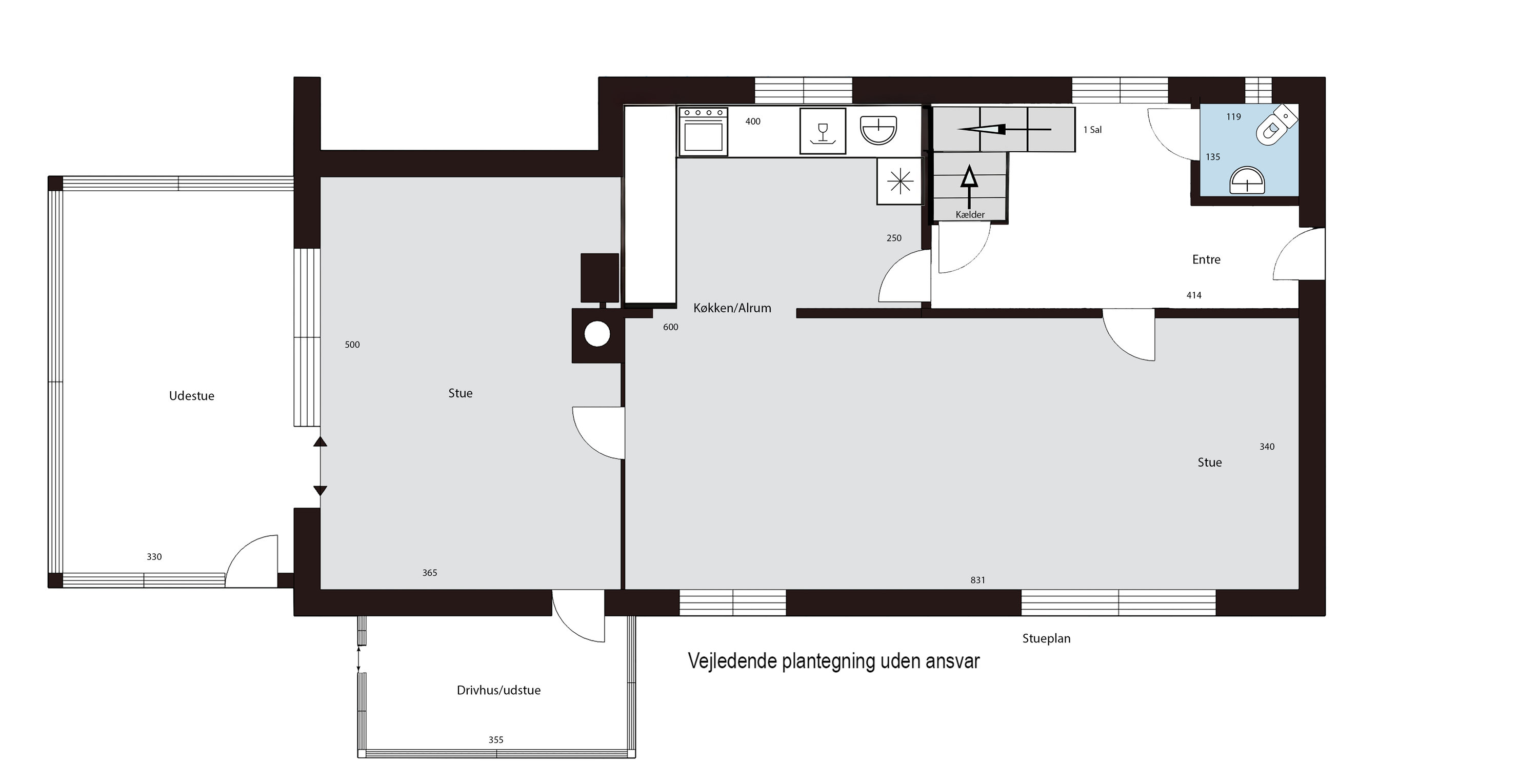 Plantegninger billede af Fasanvej 9, 5620 Glamsbjerg