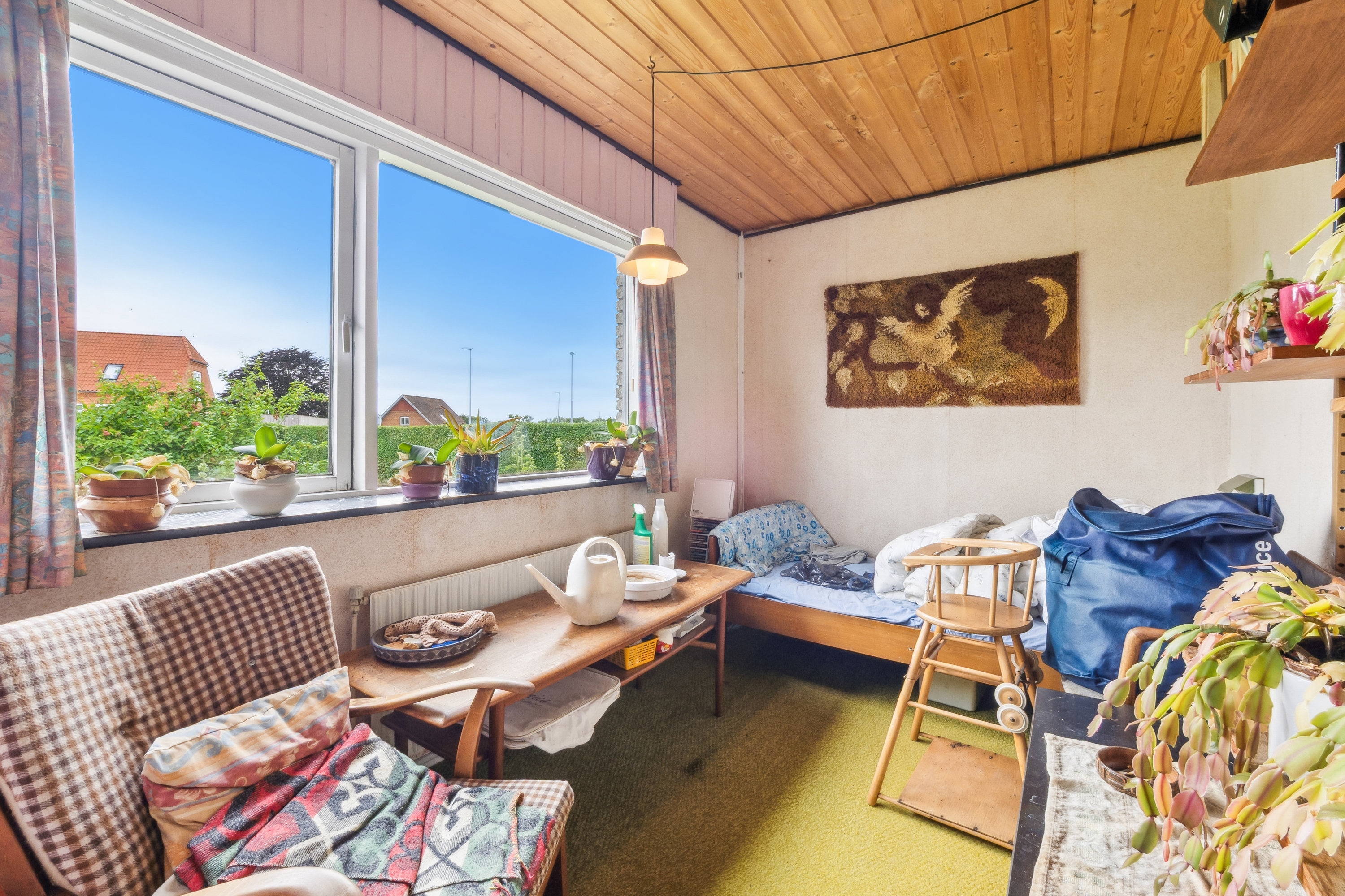 Fremhævet stue billede i fuldskærmstilstand. Billede af Marianevej 2, Vinde, 7800 Skive