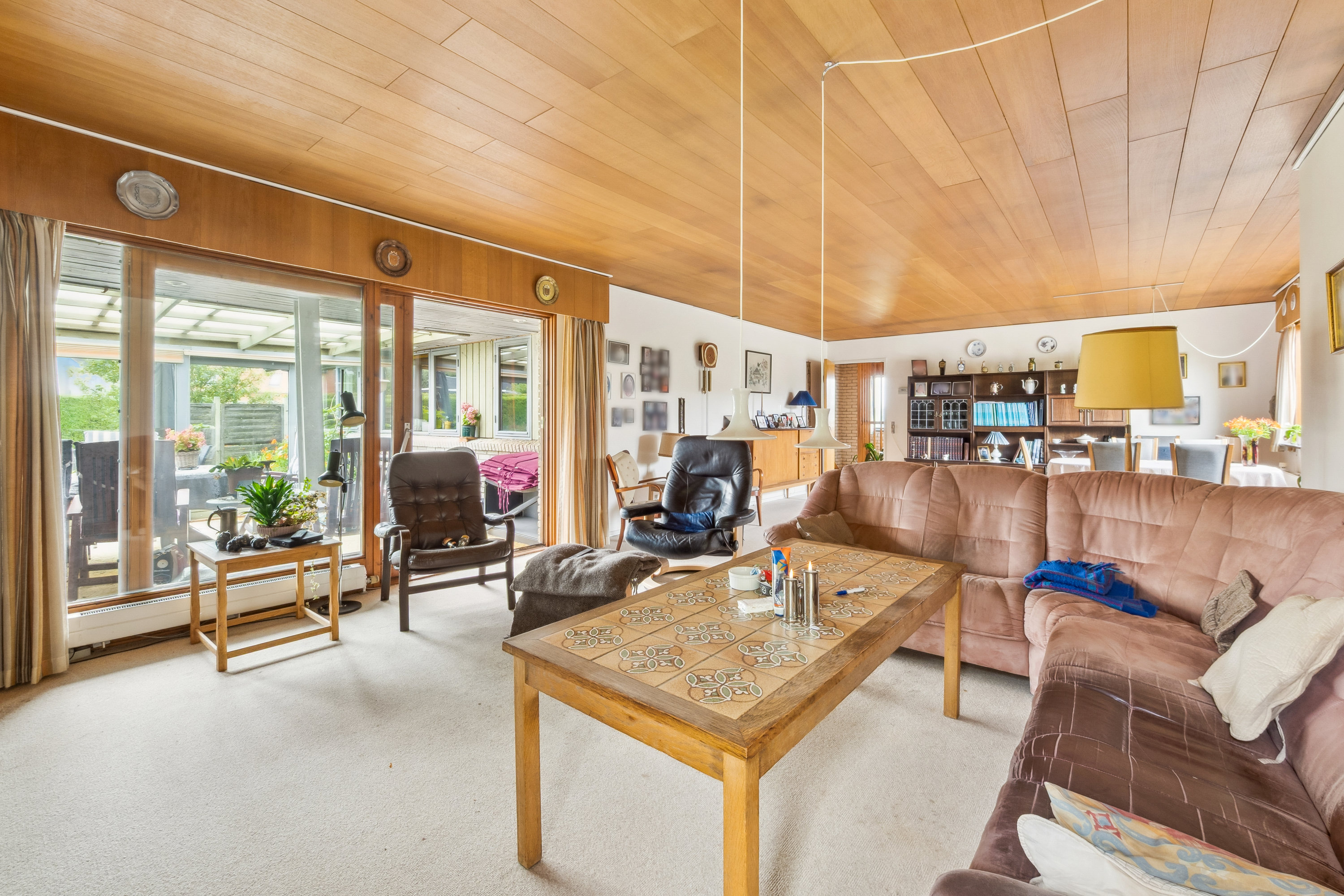 Fremhævet stue billede i fuldskærmstilstand. Billede af Marianevej 2, Vinde, 7800 Skive