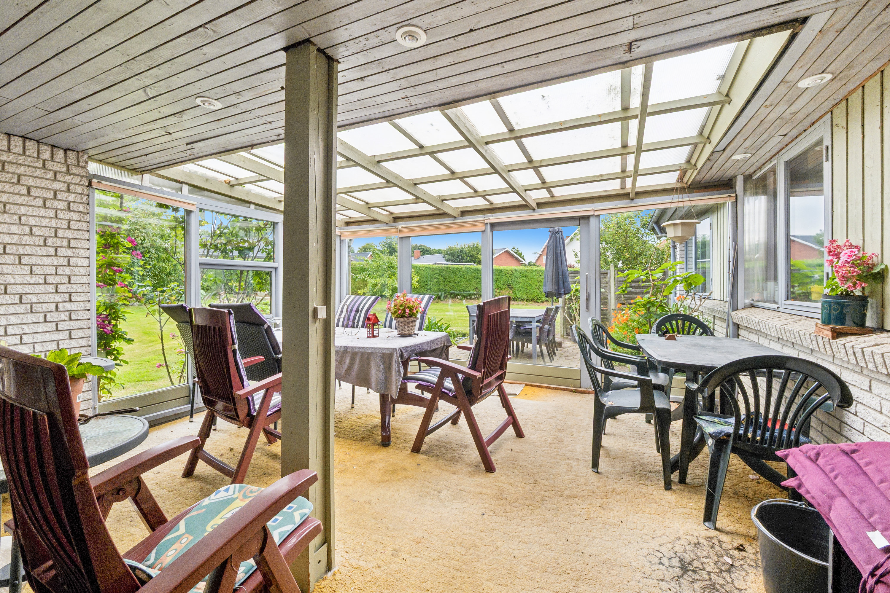 Fremhævet terrasse billede i fuldskærmstilstand. Billede af Marianevej 2, Vinde, 7800 Skive