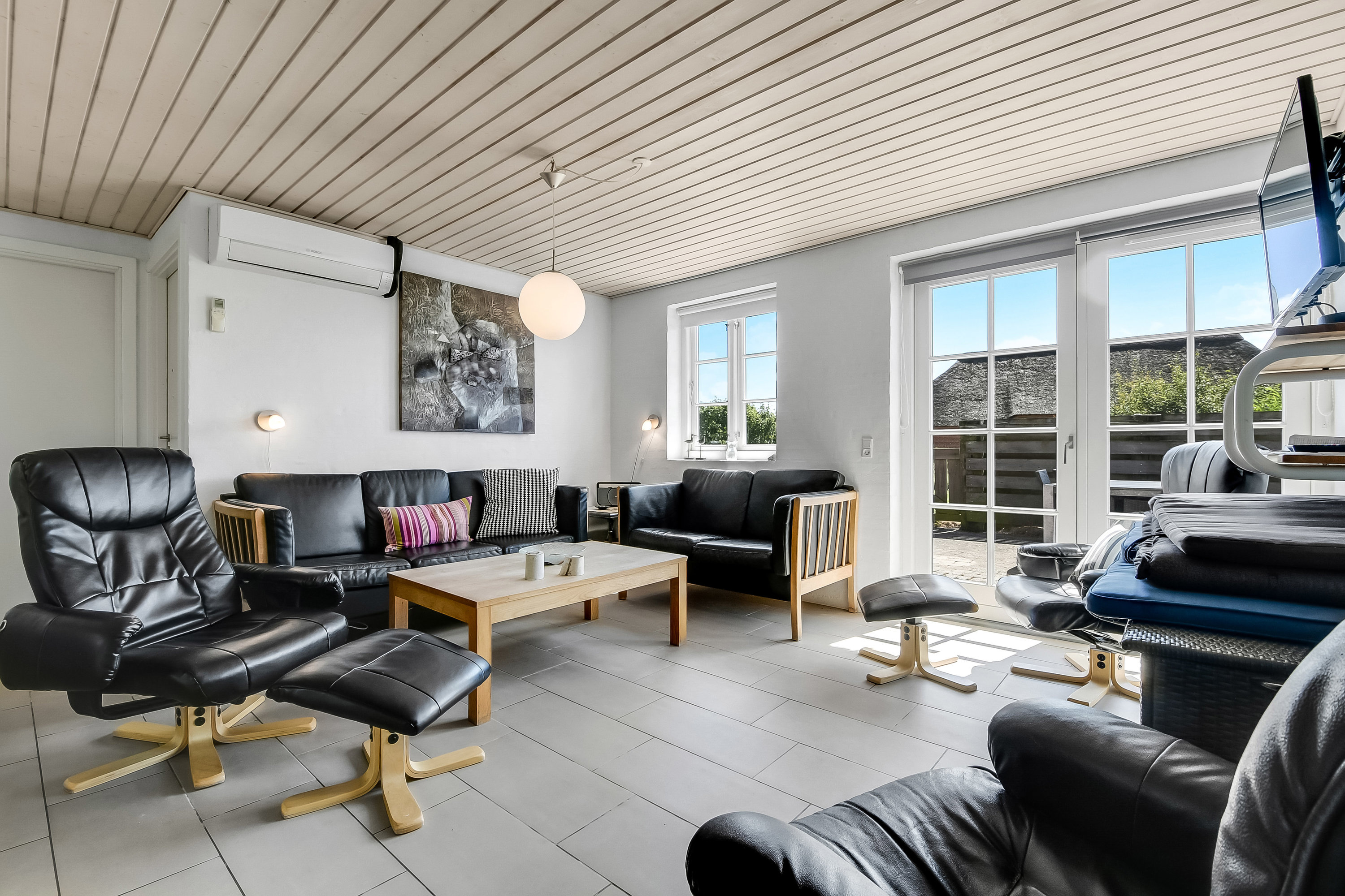 Fremhævet stue billede i fuldskærmstilstand. Billede af Kornbjergvej 40, 6990 Ulfborg