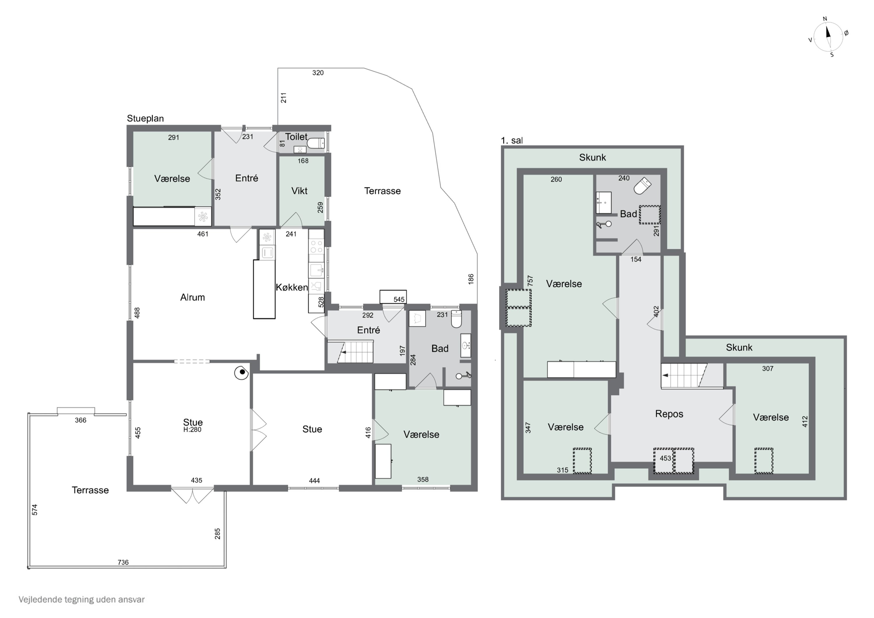 Plantegninger billede af Førslev Kirkestræde 10E, Førslev, 4690 Haslev