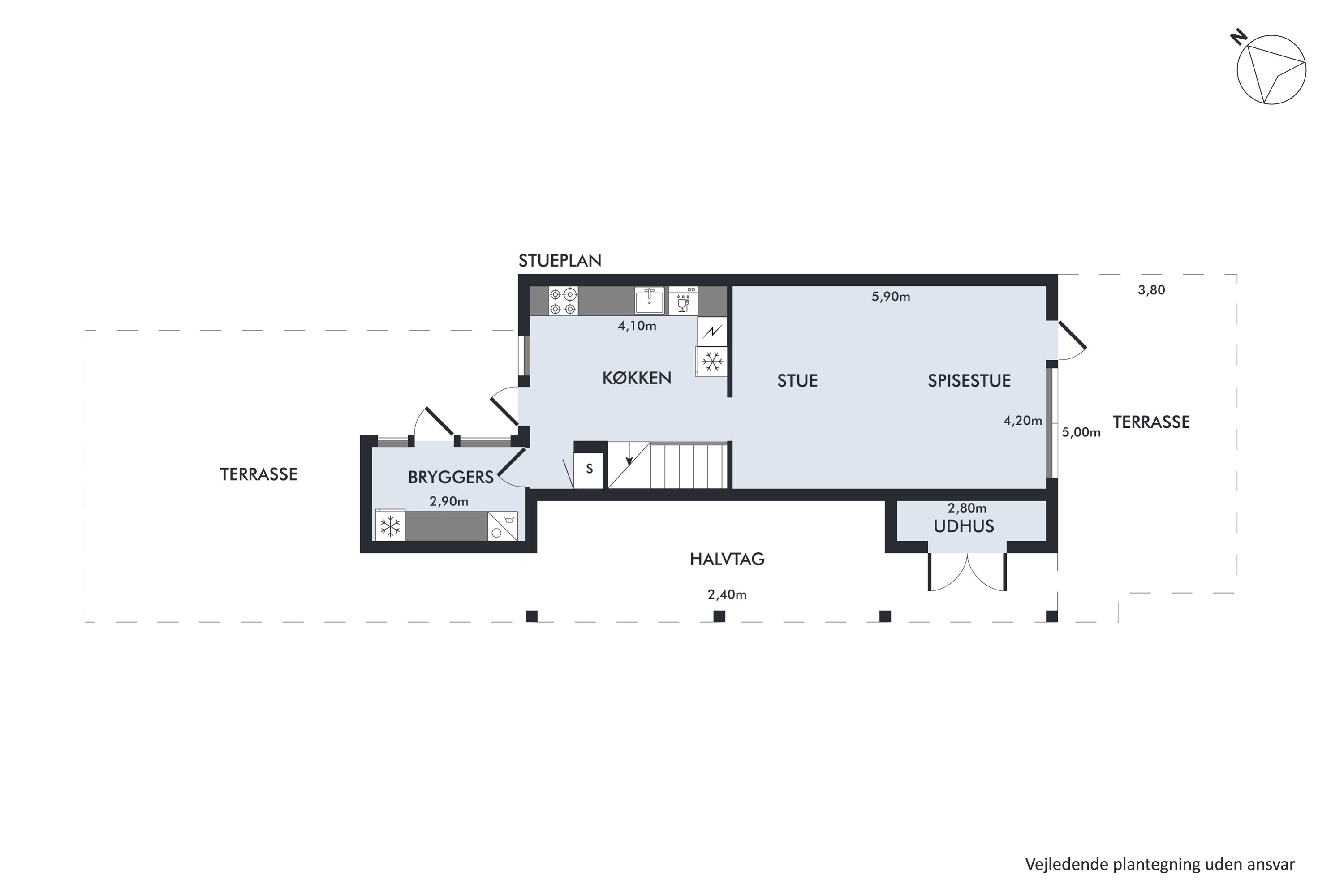 Plantegninger billede af Ibsensvej 26A, 2630 Taastrup