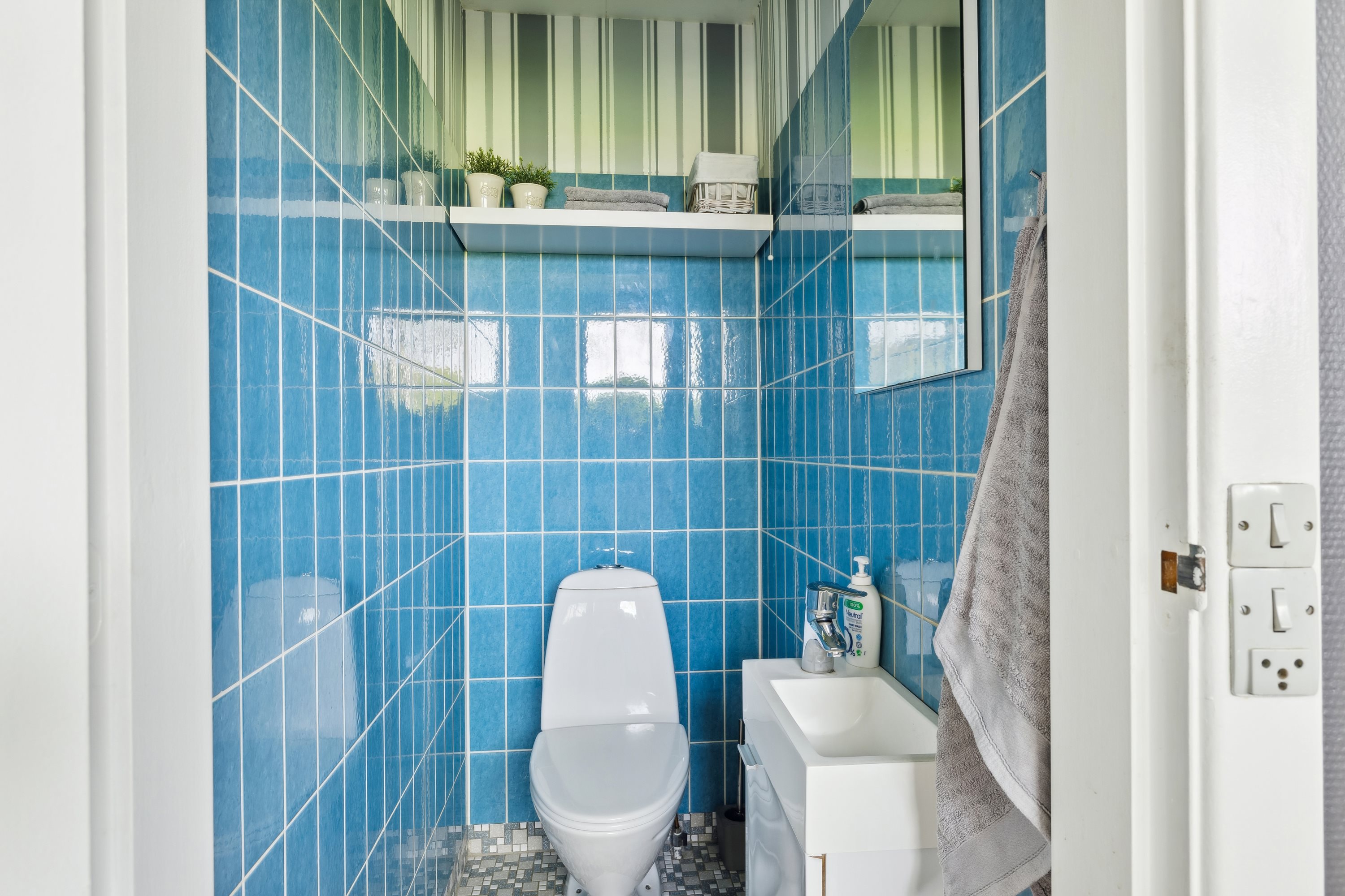 Fremhævet badeværelse billede i fuldskærmstilstand. Billede af Helnæsvej 4A, Brydegaard, 5683 Haarby