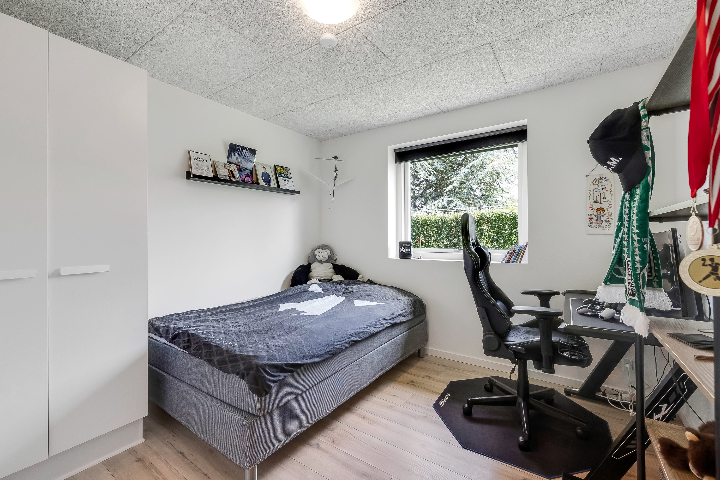 Fremhævet soveværelse billede i fuldskærmstilstand. Billede af Holstebrovej 40A, Rindum, 6950 Ringkøbing