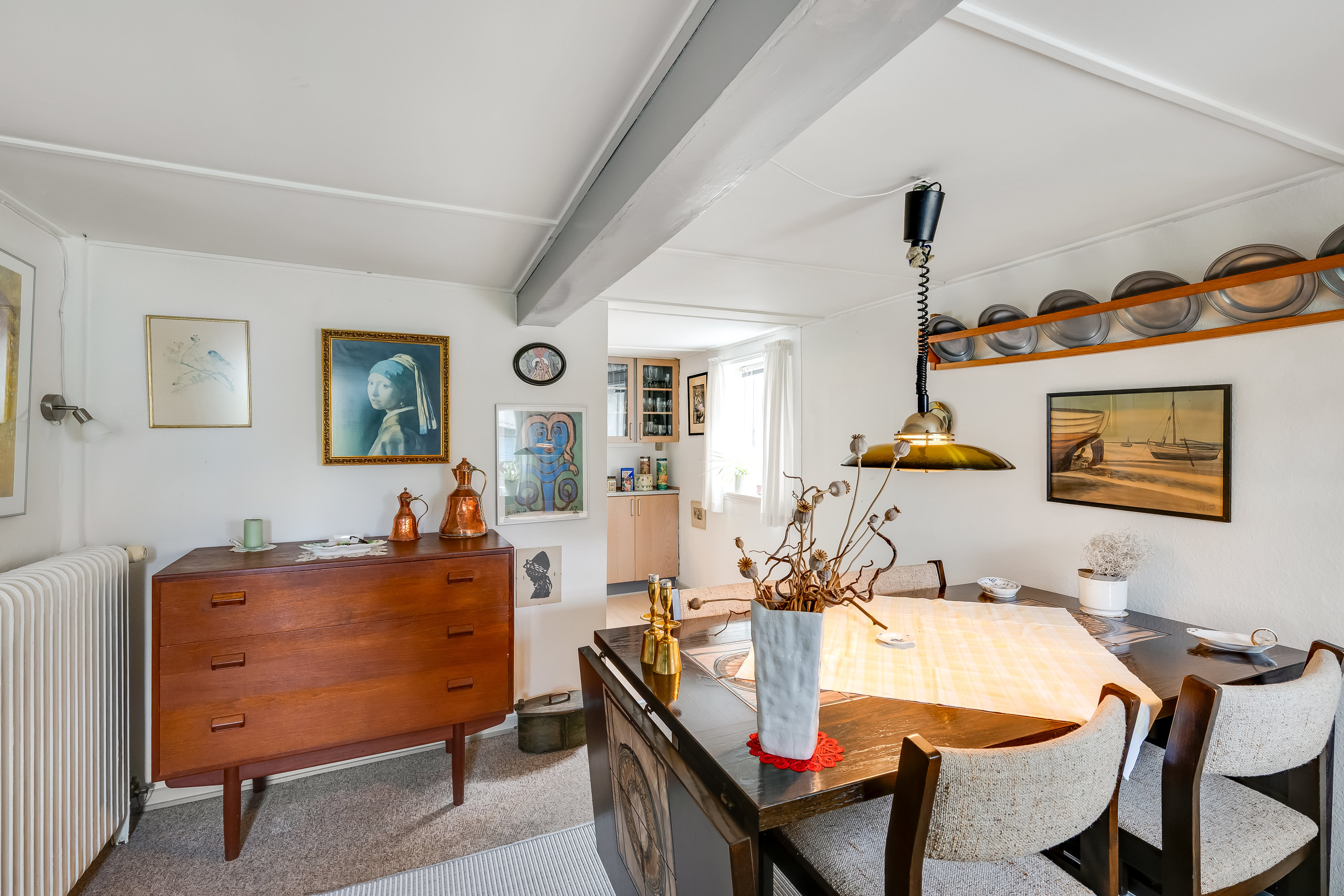 Fremhævet stue billede i fuldskærmstilstand. Billede af Tværvej 3, Nordby, 6720 Fanø