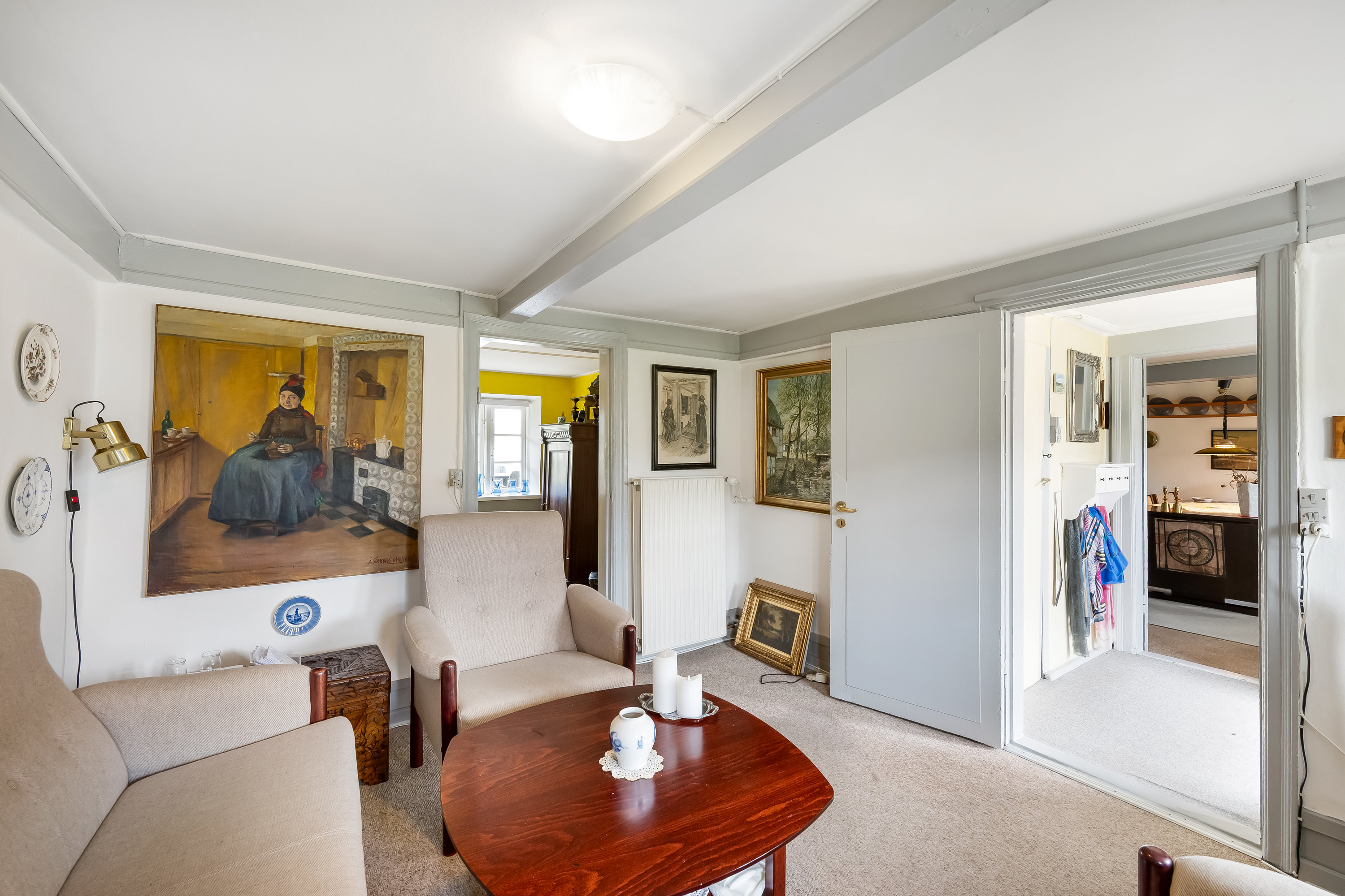 Fremhævet stue billede i fuldskærmstilstand. Billede af Tværvej 3, Nordby, 6720 Fanø