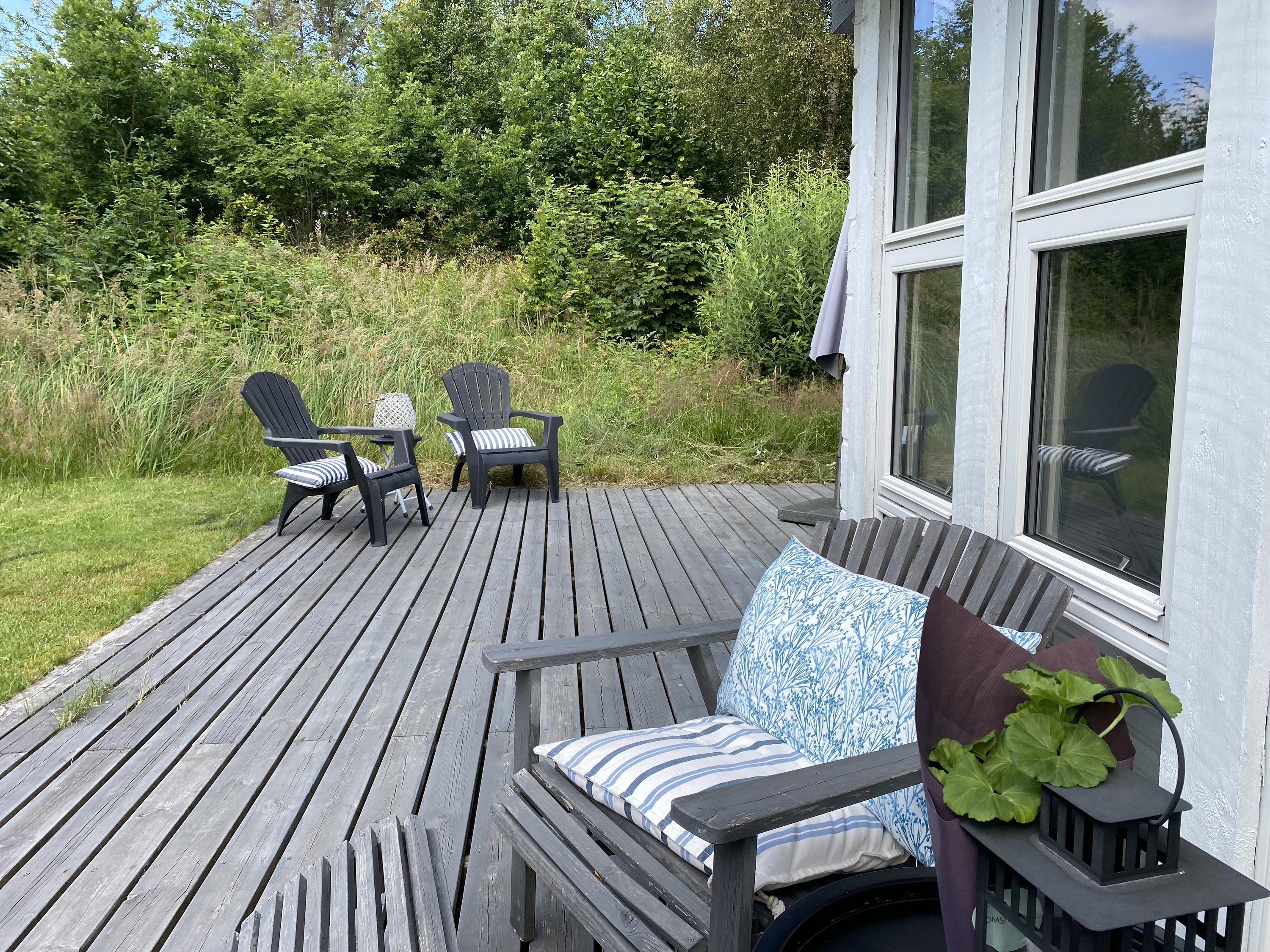 Fremhævet terrasse billede i fuldskærmstilstand. Billede af Nr. Klit II 36, Lyngså, 9300 Sæby