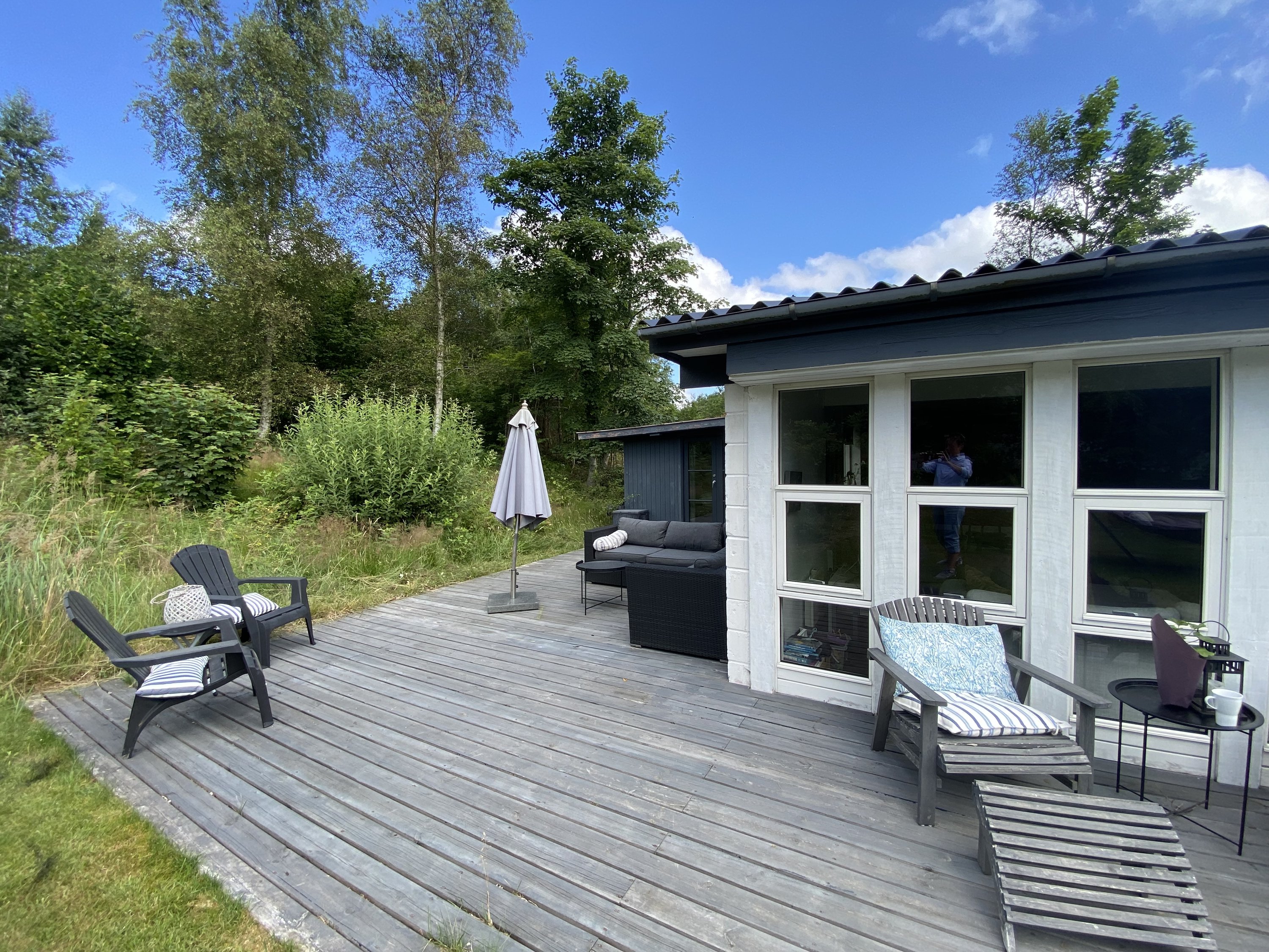 Fremhævet terrasse billede i fuldskærmstilstand. Billede af Nr. Klit II 36, Lyngså, 9300 Sæby