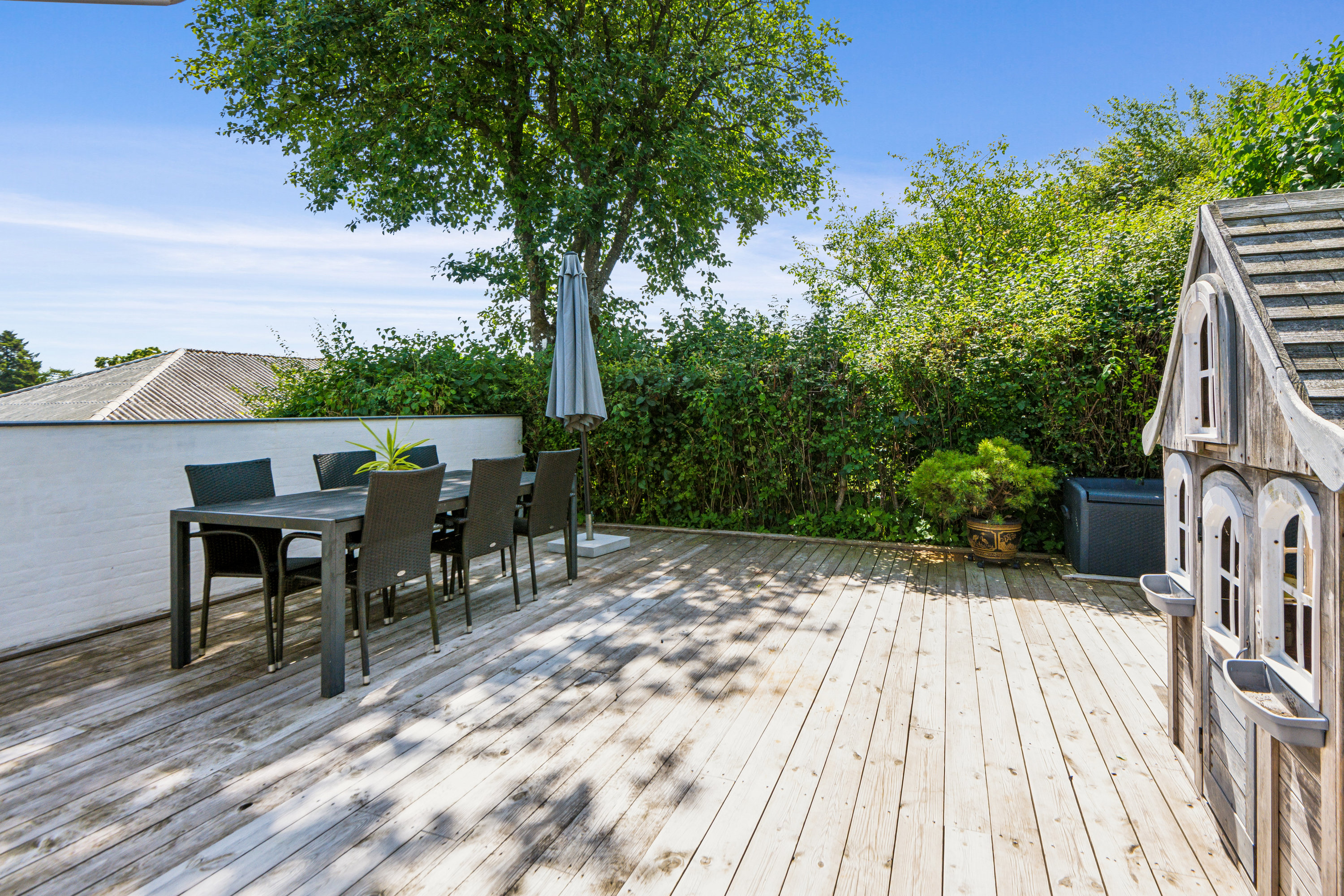 Fremhævet terrasse billede i fuldskærmstilstand. Billede af Abelsvej 24, Vejgaard, 9000 Aalborg