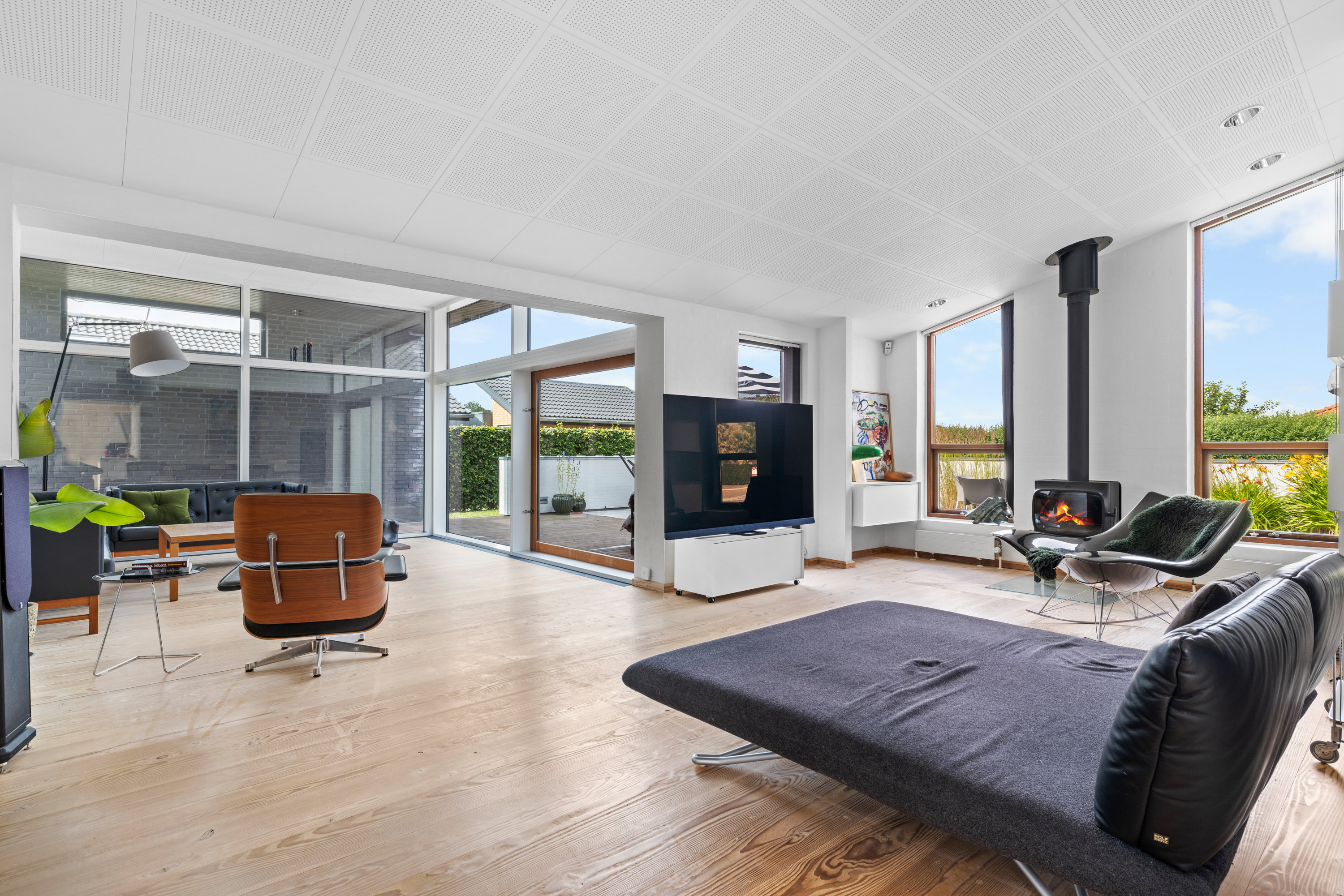 Fremhævet stue billede i fuldskærmstilstand. Billede af Kobbelgårdsvej 72, 7000 Fredericia