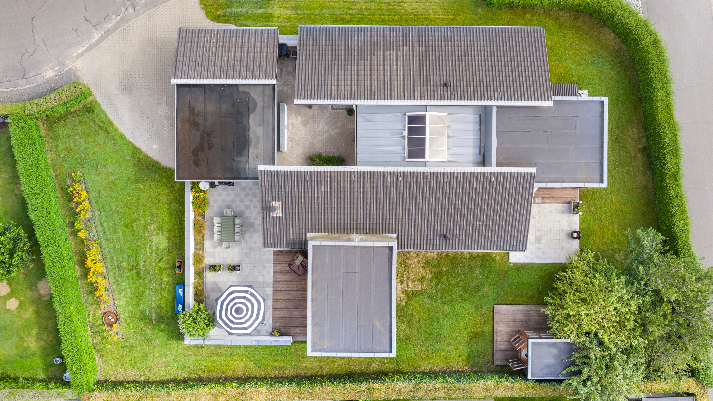 Fremhævet gårdmiljø billede i fuldskærmstilstand. Billede af Kobbelgårdsvej 72, 7000 Fredericia