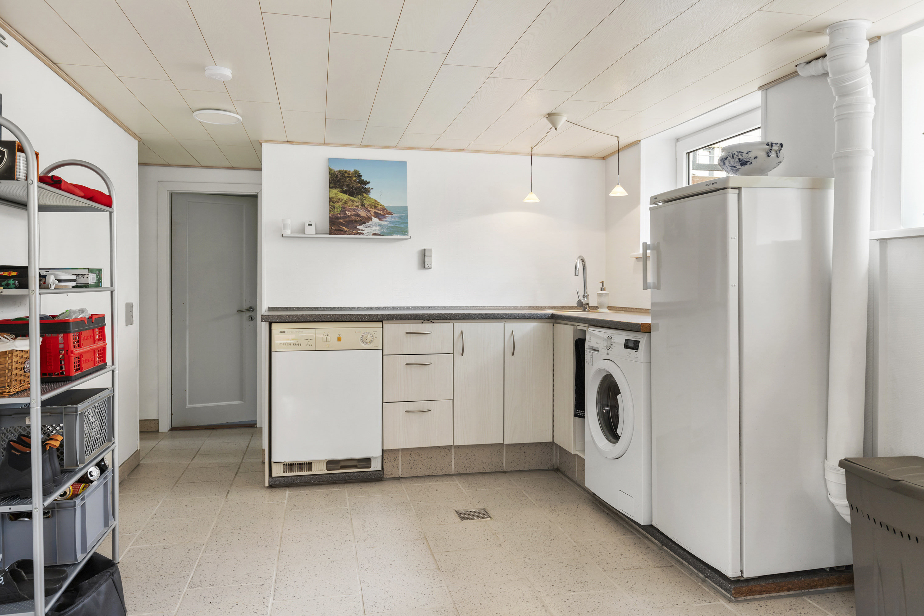 Fremhævet vaskerum billede i fuldskærmstilstand. Billede af Vrejlevvej 36, 9760 Vrå