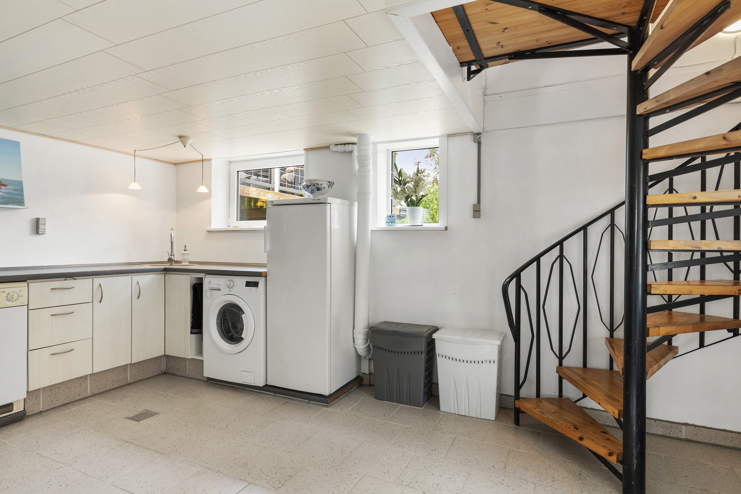 Fremhævet vaskerum billede i fuldskærmstilstand. Billede af Vrejlevvej 36, 9760 Vrå