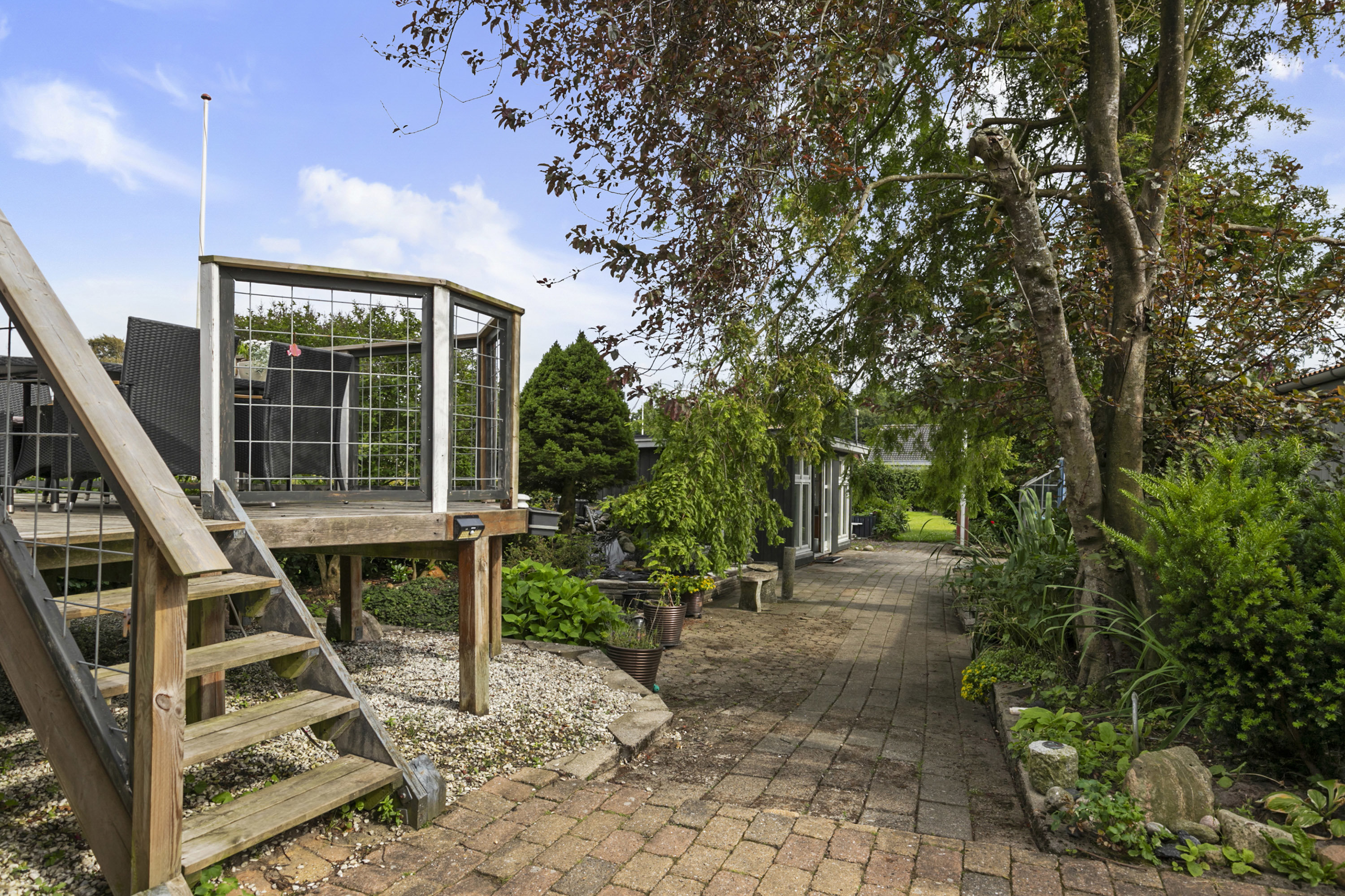 Fremhævet have billede i fuldskærmstilstand. Billede af Vrejlevvej 36, 9760 Vrå