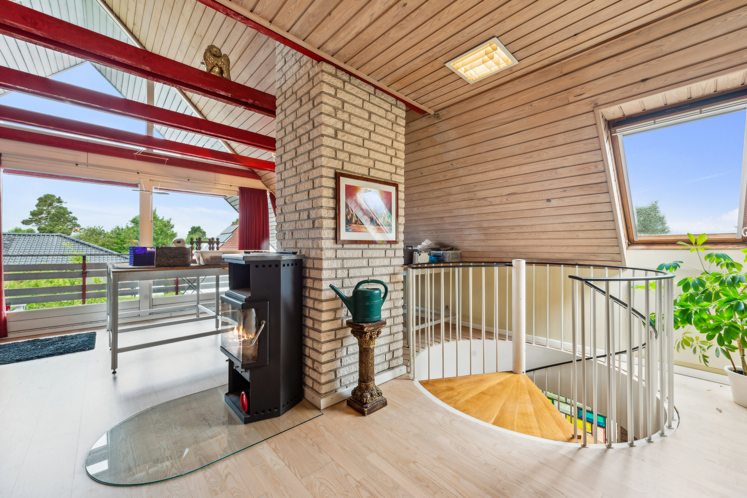 Fremhævet terrasse billede i fuldskærmstilstand. Billede af Dyssevej 10, 2670 Greve