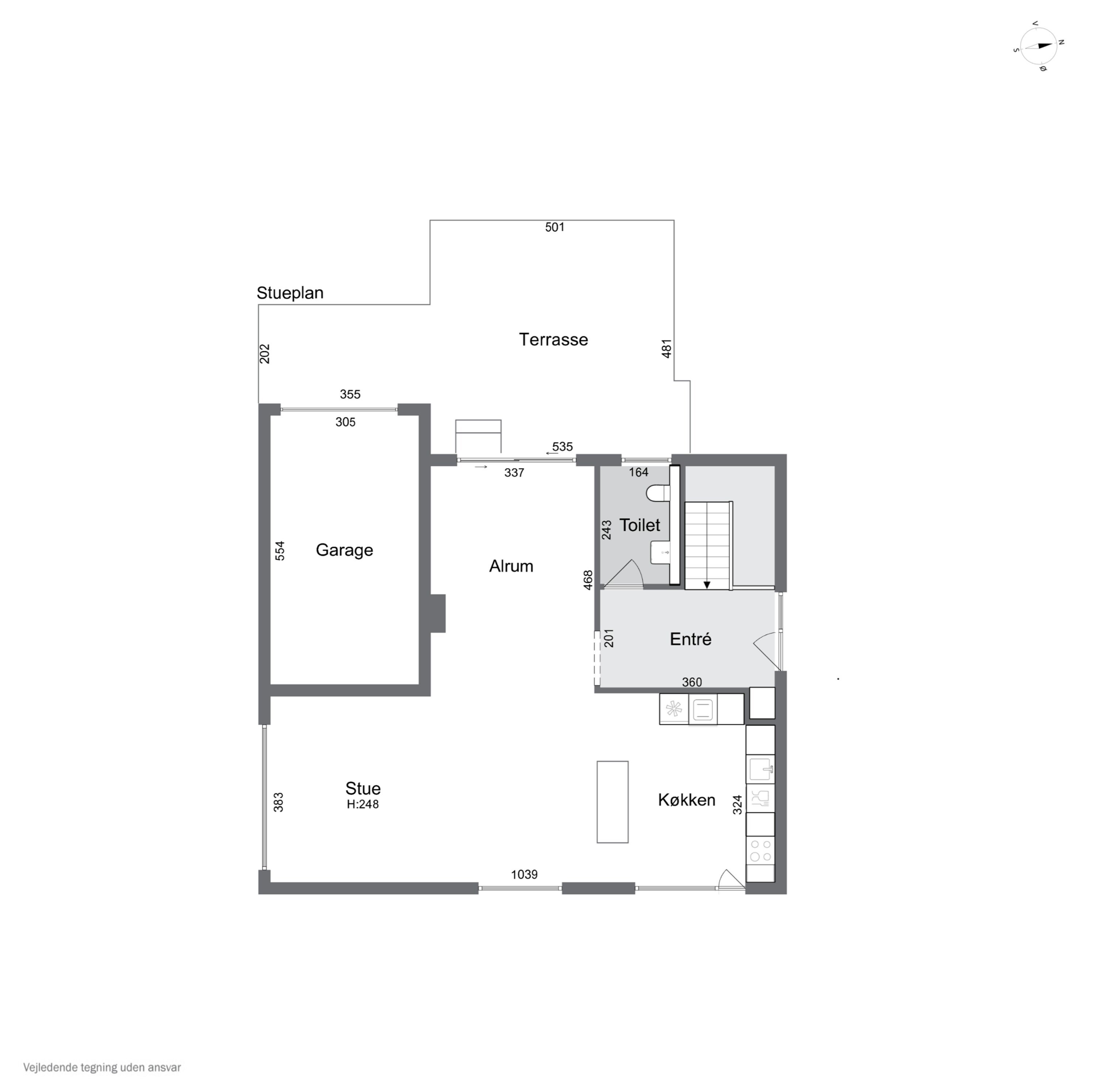 Plantegninger billede af Søndervang 31, 9800 Hjørring