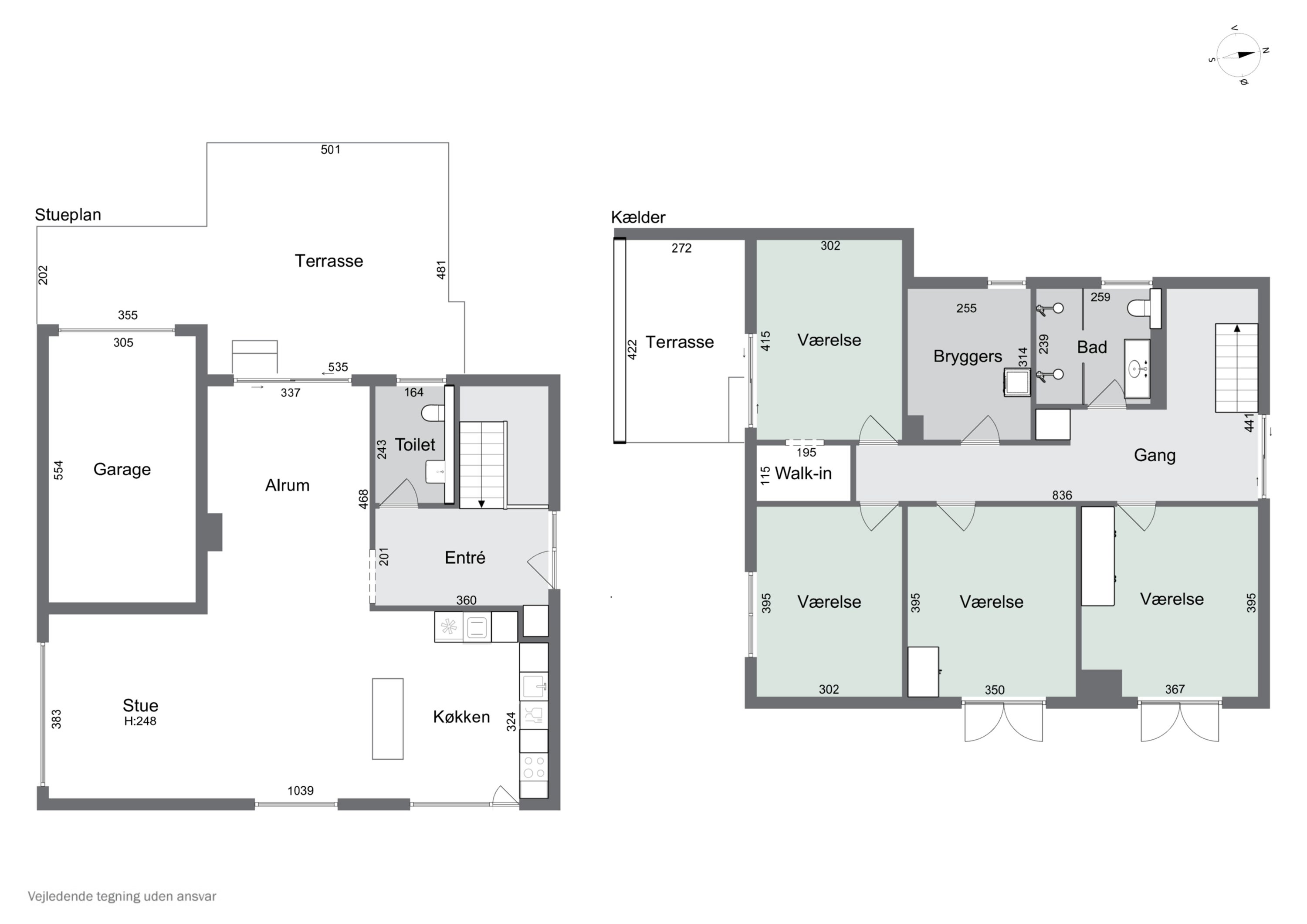 Plantegninger billede af Søndervang 31, 9800 Hjørring