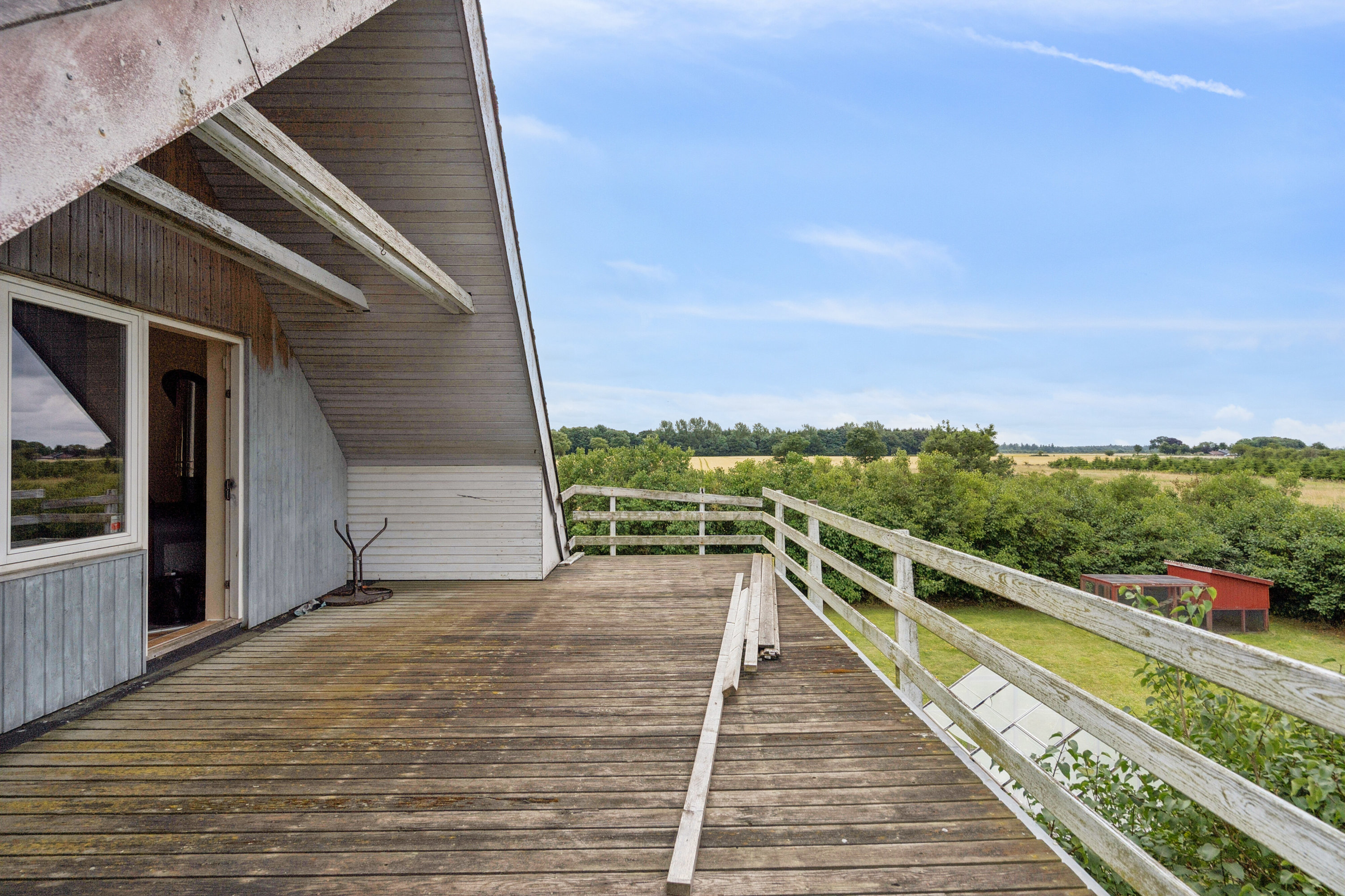 Fremhævet altan billede i fuldskærmstilstand. Billede af Kragelundvej 9, 6330 Padborg