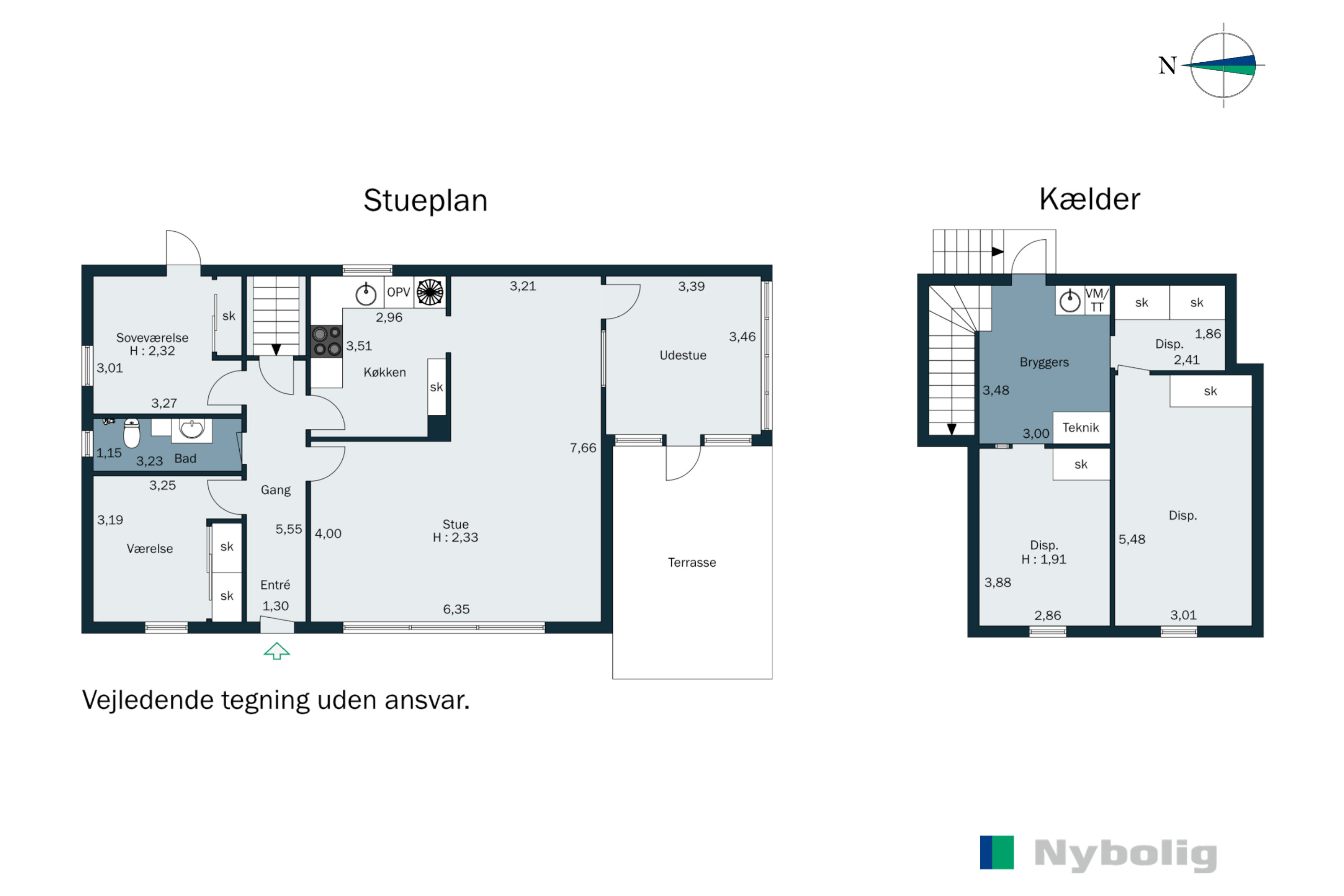 Plantegninger billede af Dyssevej 7, Hostrupskov, 6200 Aabenraa