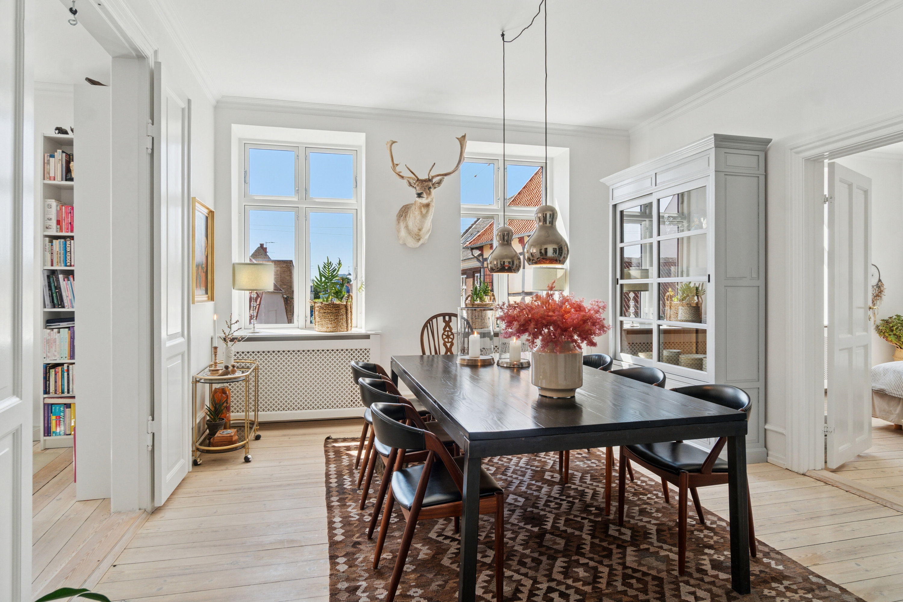 Fremhævet spisestue billede i fuldskærmstilstand. Billede af Møllestræde 1A, 1., 4400 Kalundborg