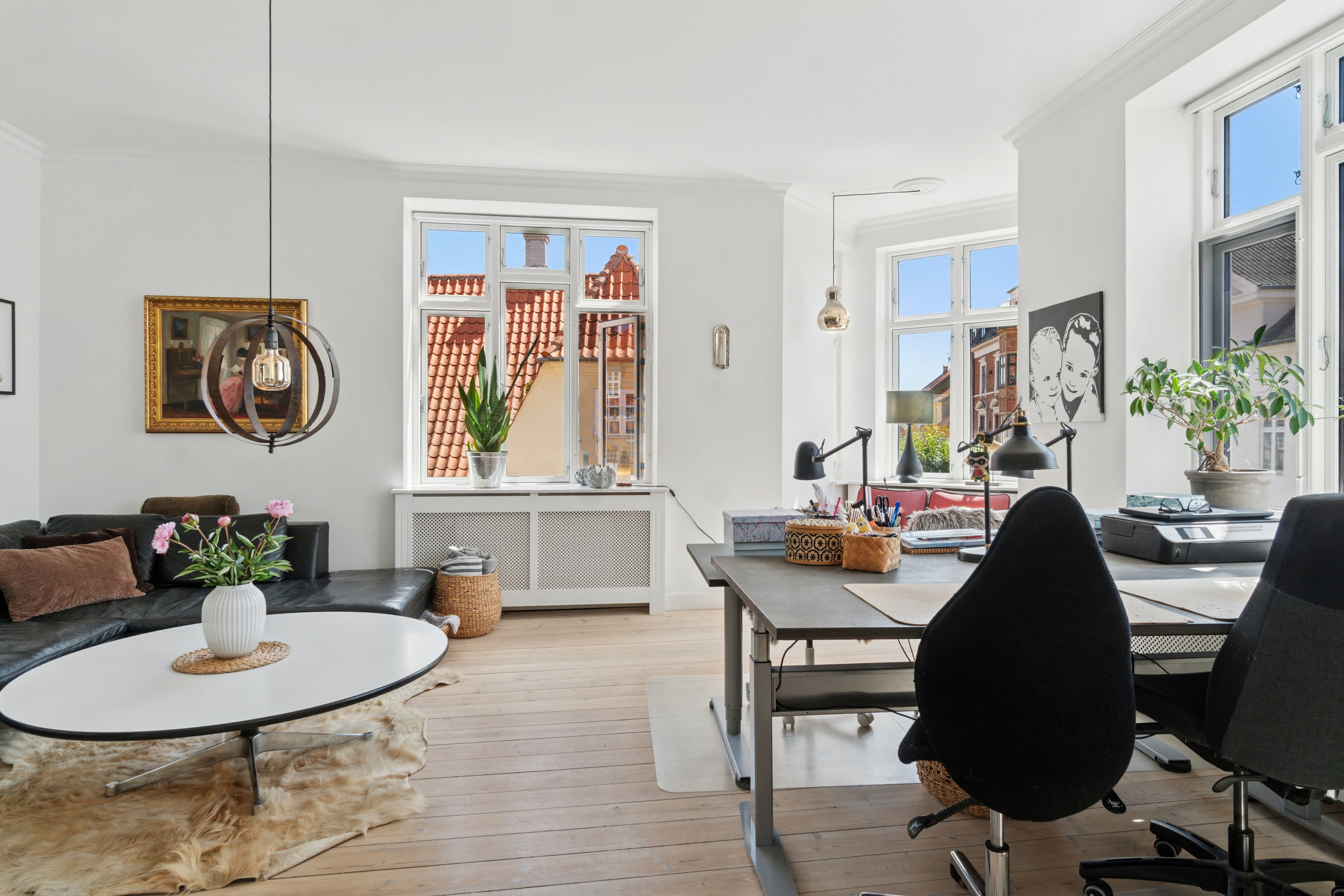 Fremhævet spisestue billede i fuldskærmstilstand. Billede af Møllestræde 1A, 1., 4400 Kalundborg