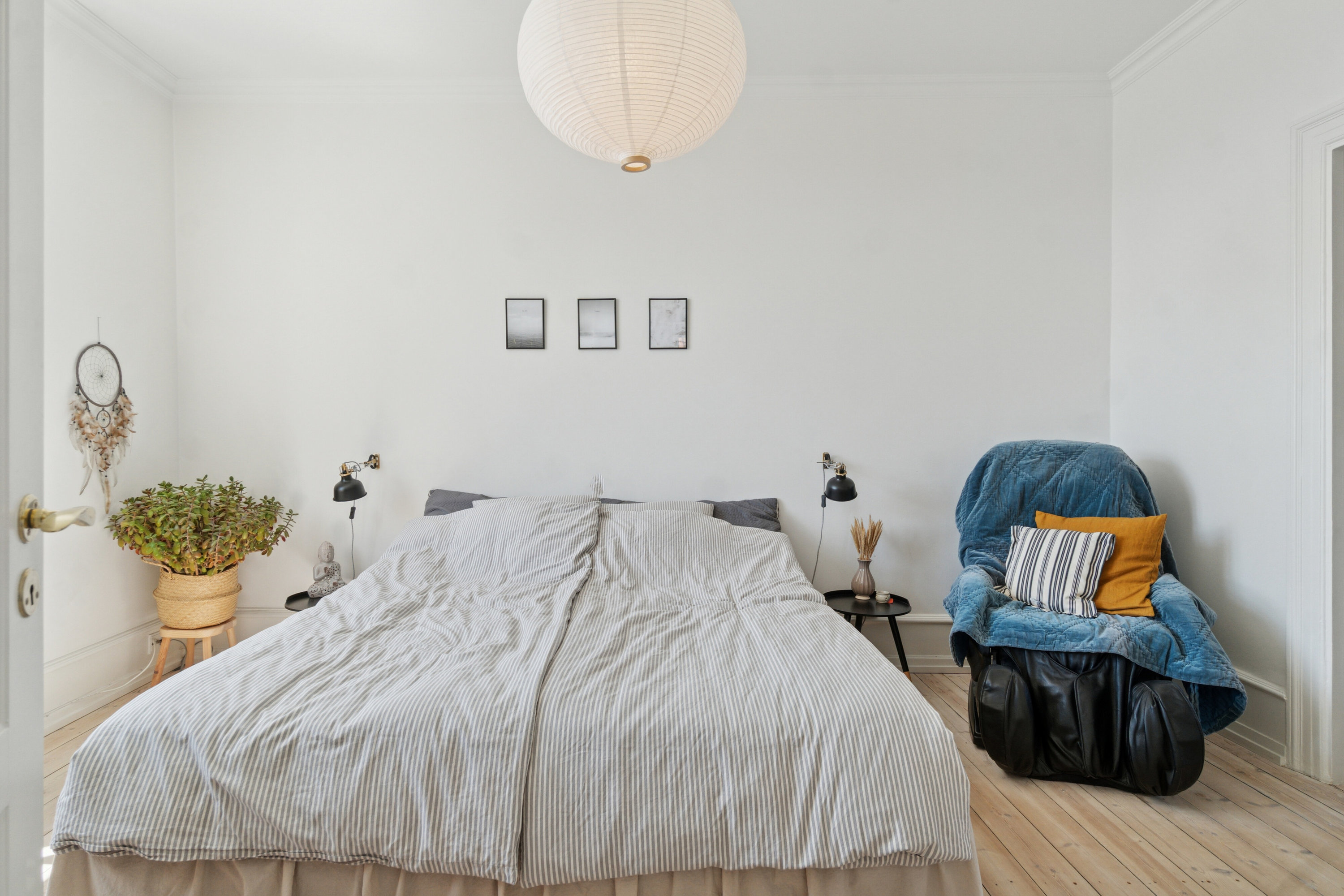 Fremhævet soveværelse billede i fuldskærmstilstand. Billede af Møllestræde 1A, 1., 4400 Kalundborg