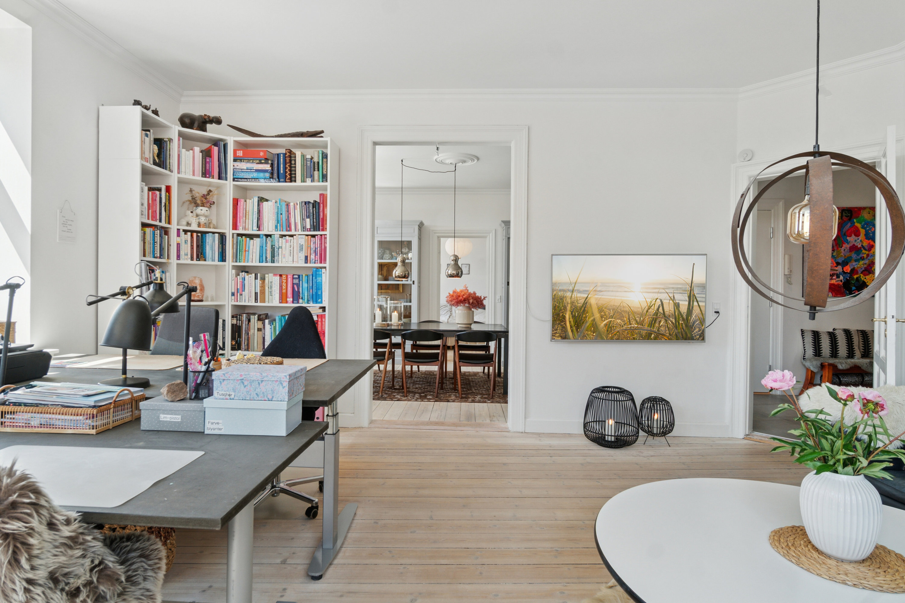 Fremhævet stue billede i fuldskærmstilstand. Billede af Møllestræde 1A, 1., 4400 Kalundborg