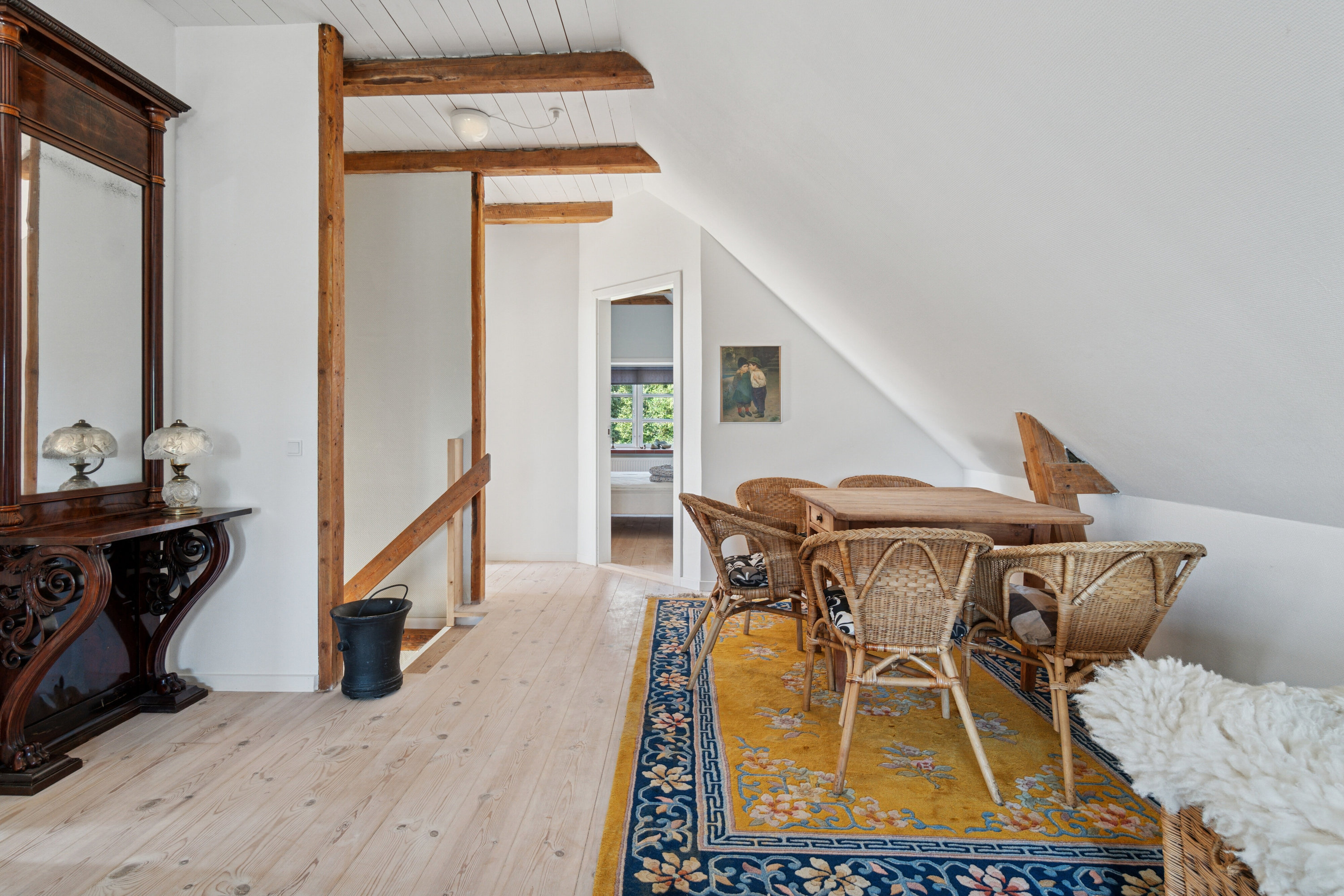 Fremhævet spisestue billede i fuldskærmstilstand. Billede af Strandvejen 53, Rønne, 3700 Rønne