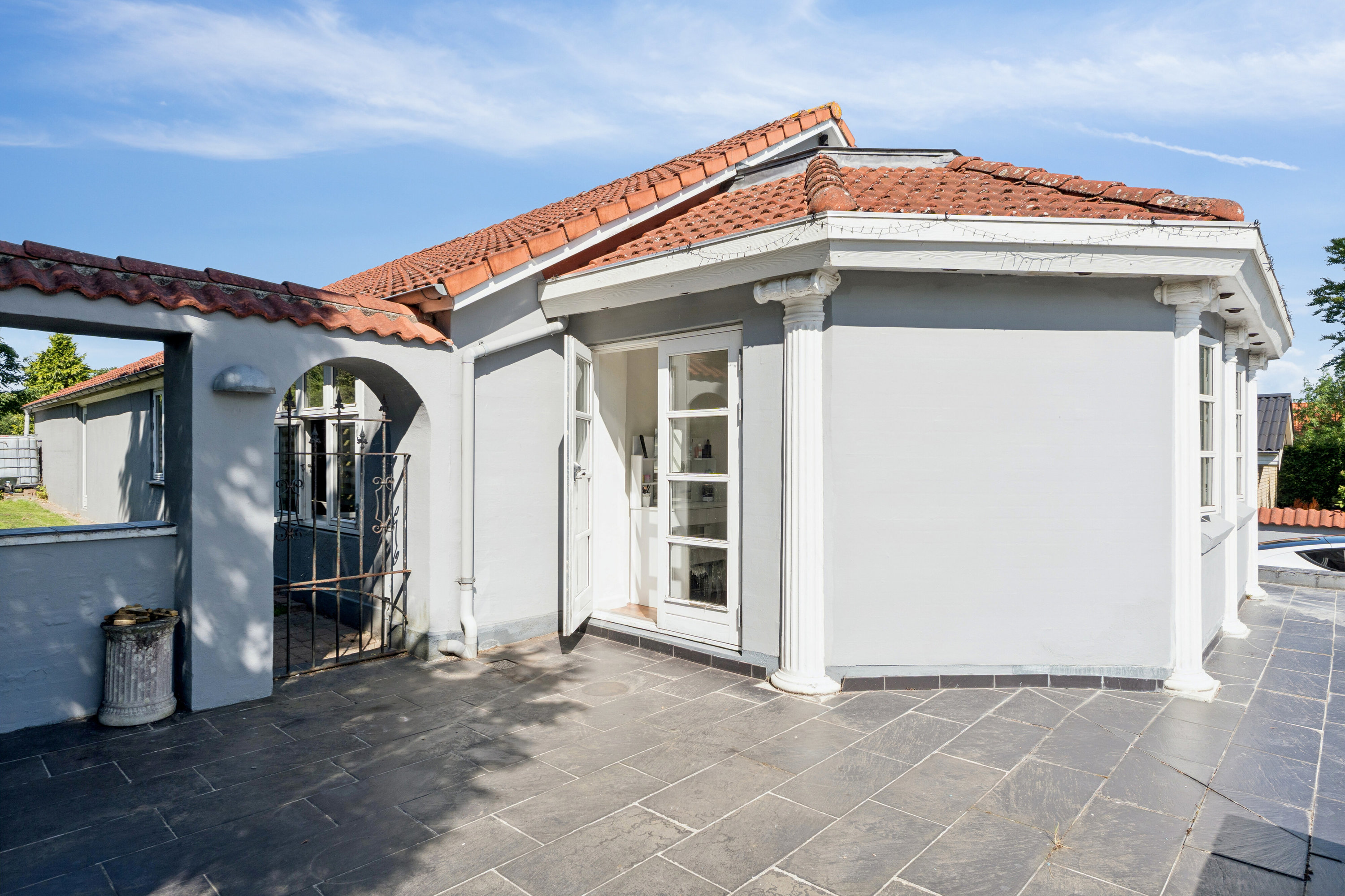 Fremhævet udendørs billede i fuldskærmstilstand. Billede af Volderslevvej 45, Hjallese, 5260 Odense S