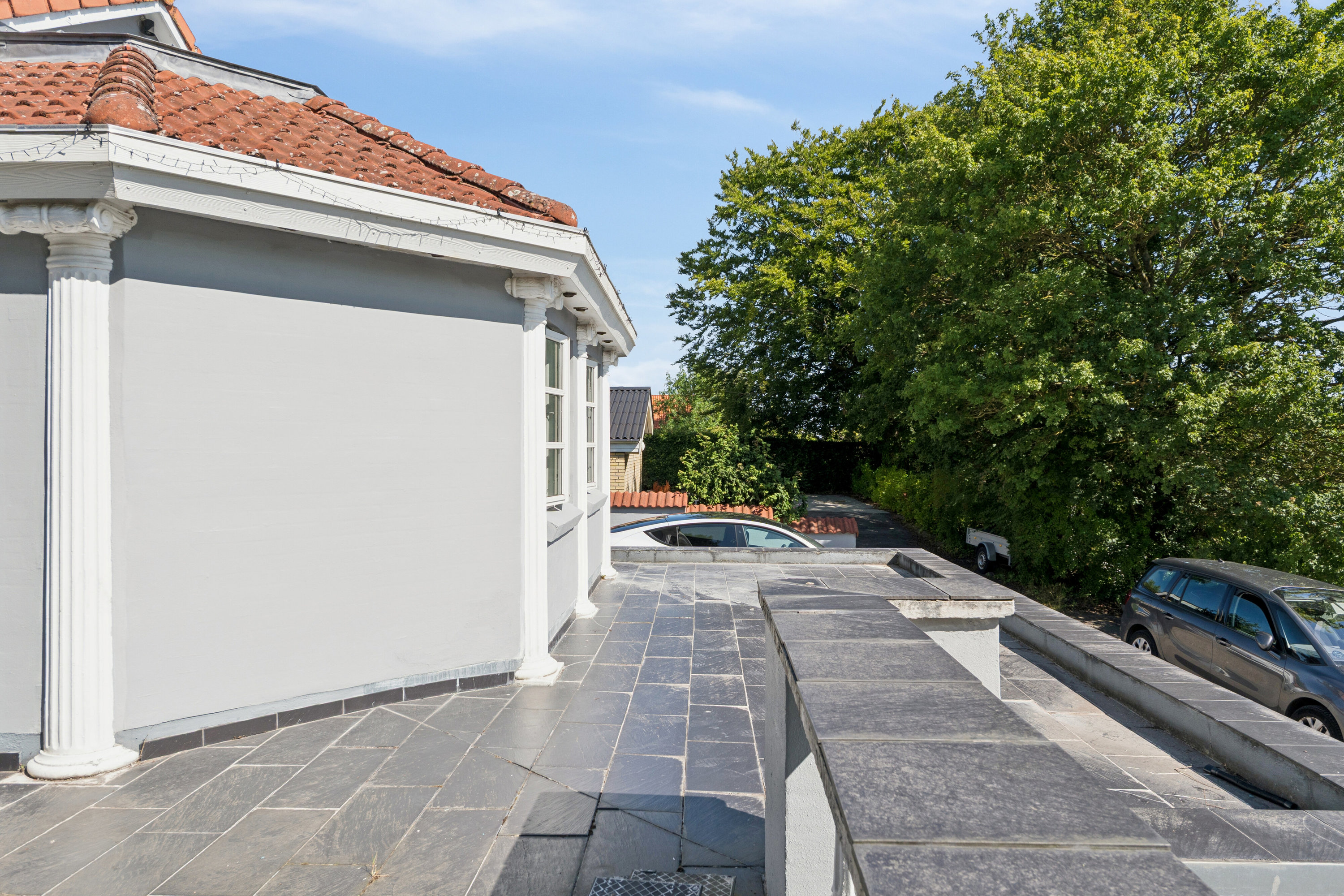 Fremhævet udendørs billede i fuldskærmstilstand. Billede af Volderslevvej 45, Hjallese, 5260 Odense S