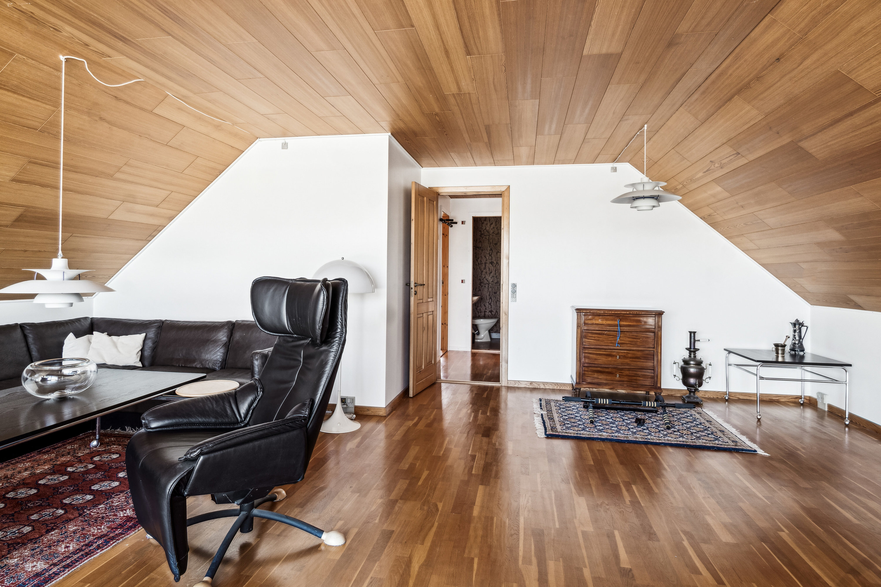 Fremhævet stue billede i fuldskærmstilstand. Billede af Blichersvej 4, 4500 Nykøbing Sj