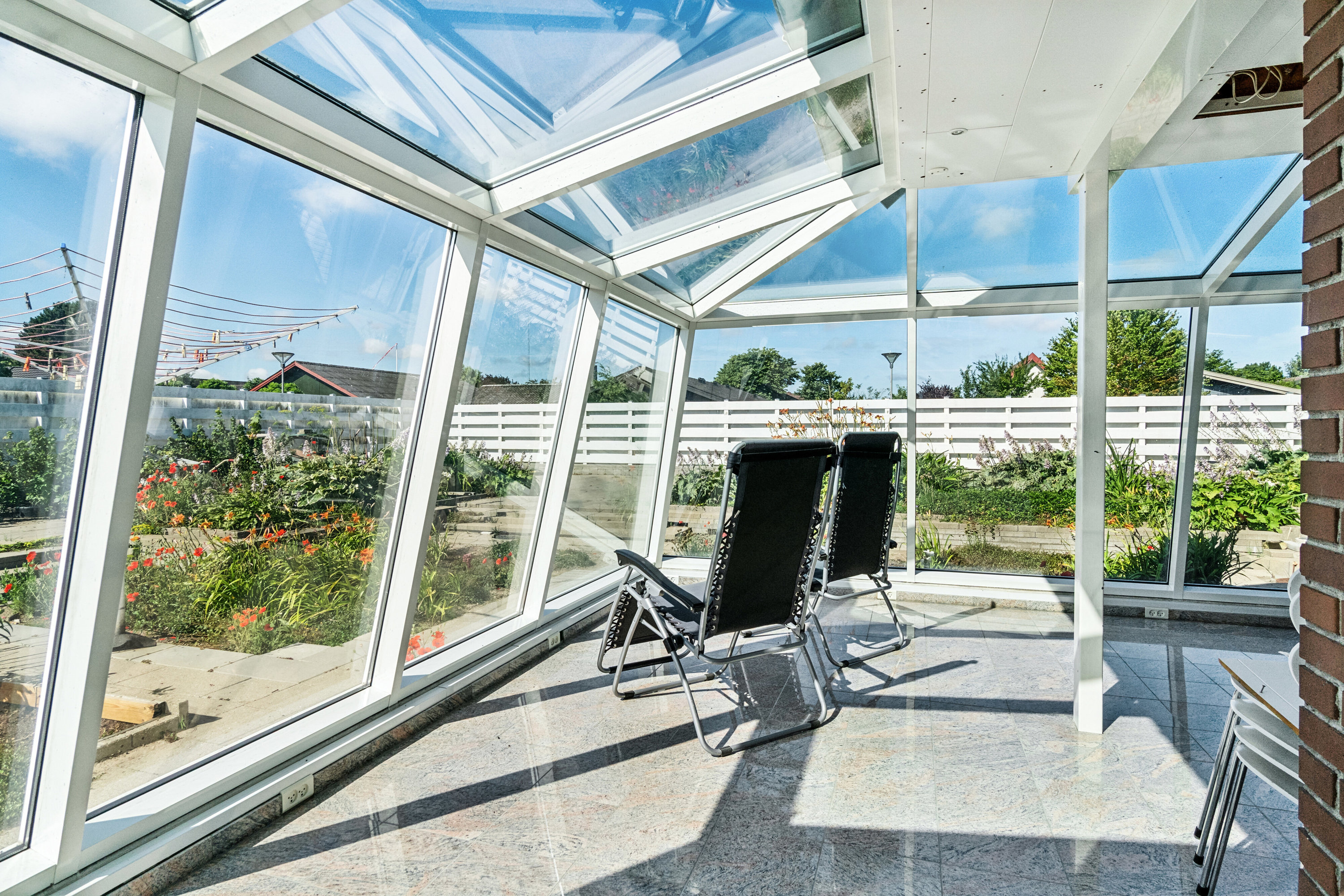 Fremhævet udestue billede i fuldskærmstilstand. Billede af Blichersvej 4, 4500 Nykøbing Sj