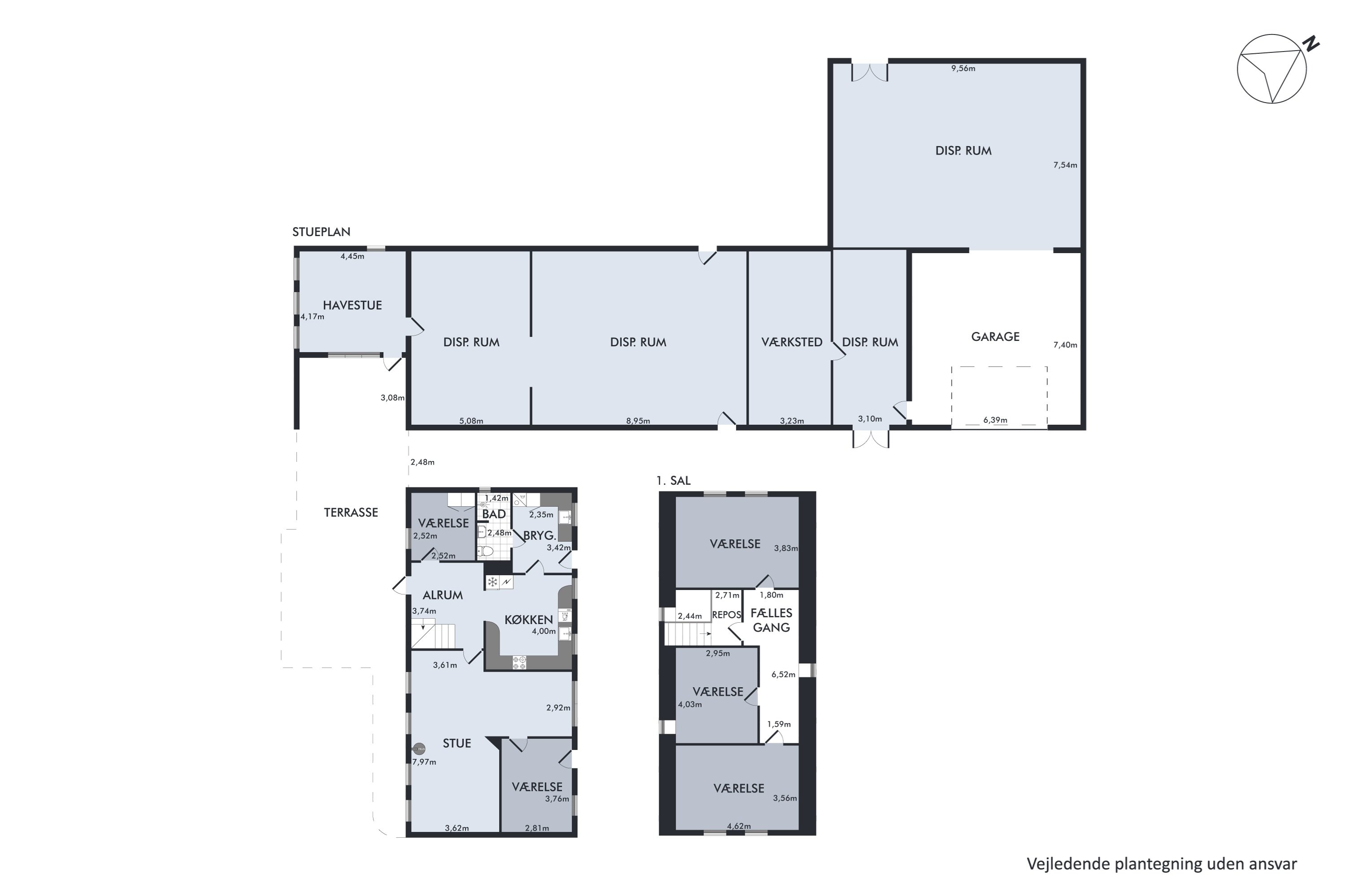 Plantegninger billede af Elsøvej 279, Frøslev, 7900 Nykøbing M
