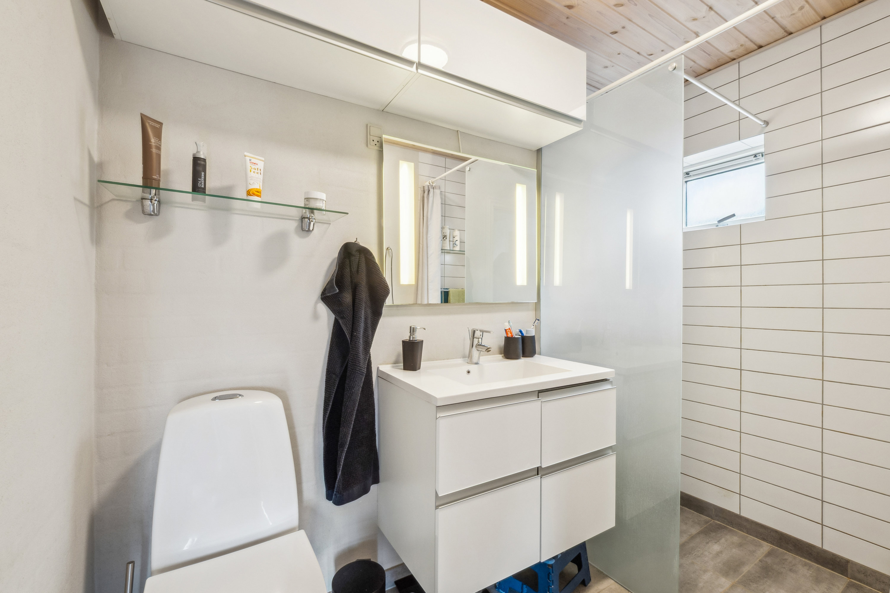 Fremhævet badeværelse billede i fuldskærmstilstand. Billede af Elsøvej 279, Frøslev, 7900 Nykøbing M