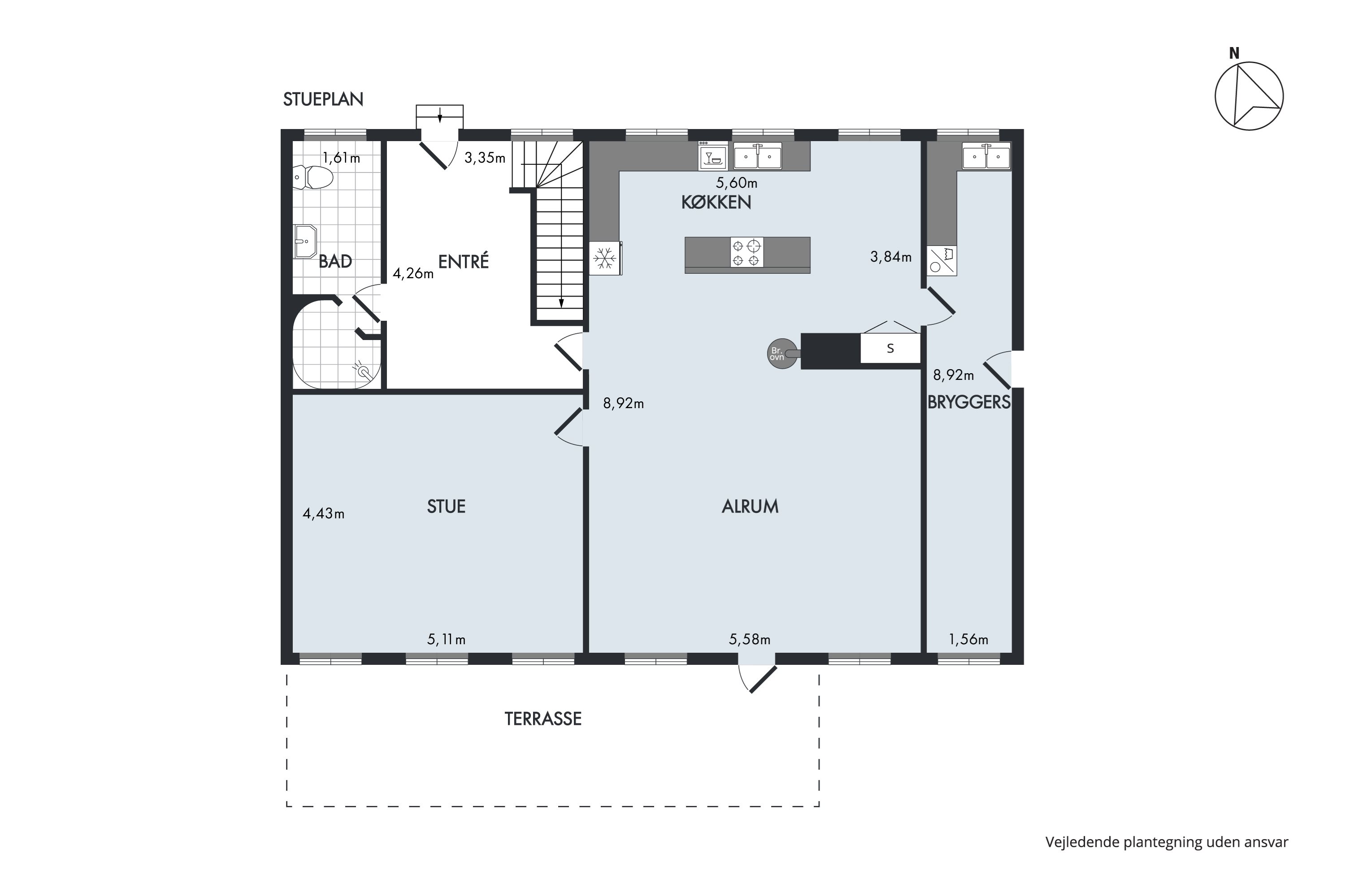 Plantegninger billede af Søen 1 & 3, Lysabildskov, 6470 Sydals