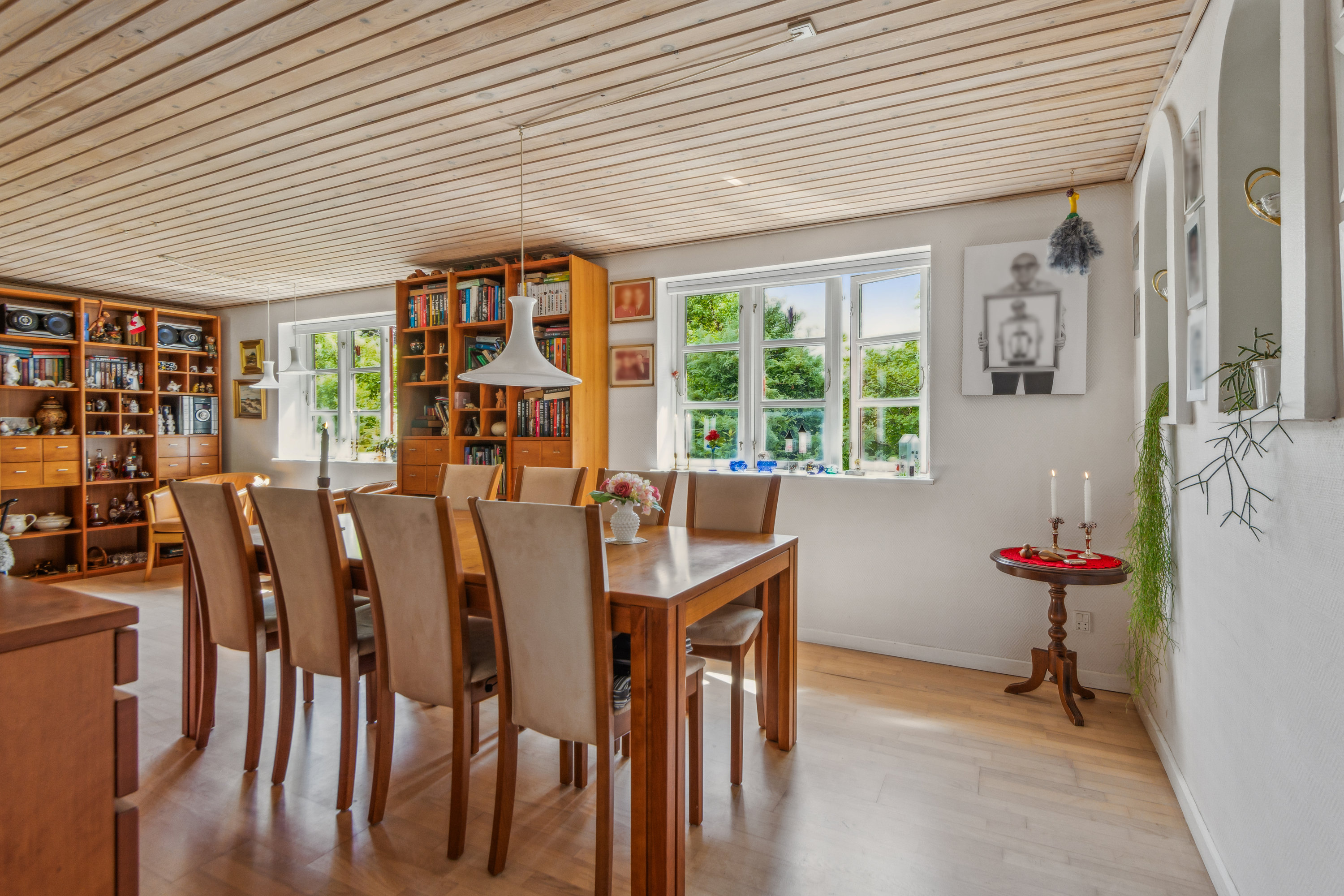 Fremhævet stue billede i fuldskærmstilstand. Billede af Nøvlingvej 201, Nøvling , 9260 Gistrup