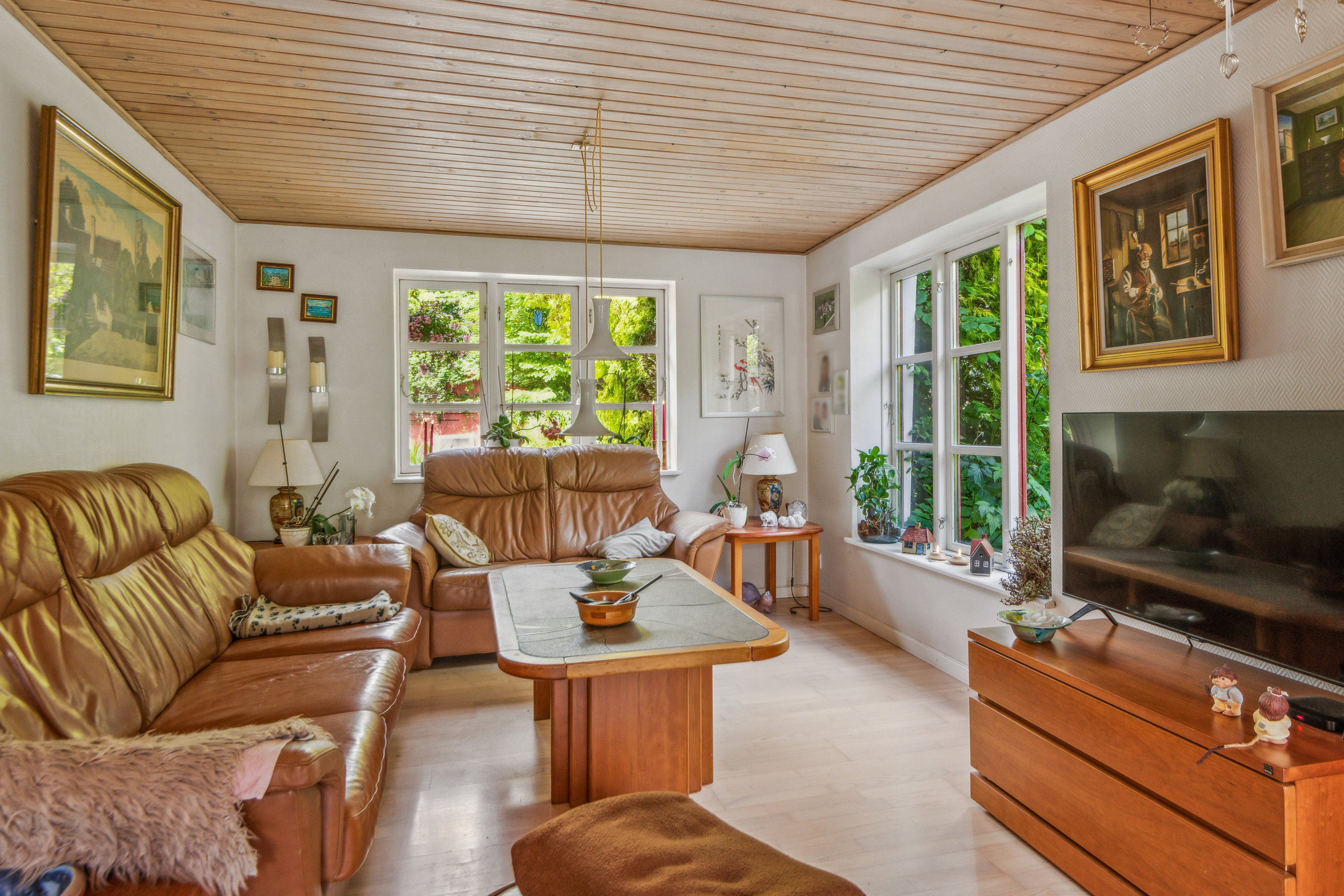 Fremhævet stue billede i fuldskærmstilstand. Billede af Nøvlingvej 201, Nøvling , 9260 Gistrup