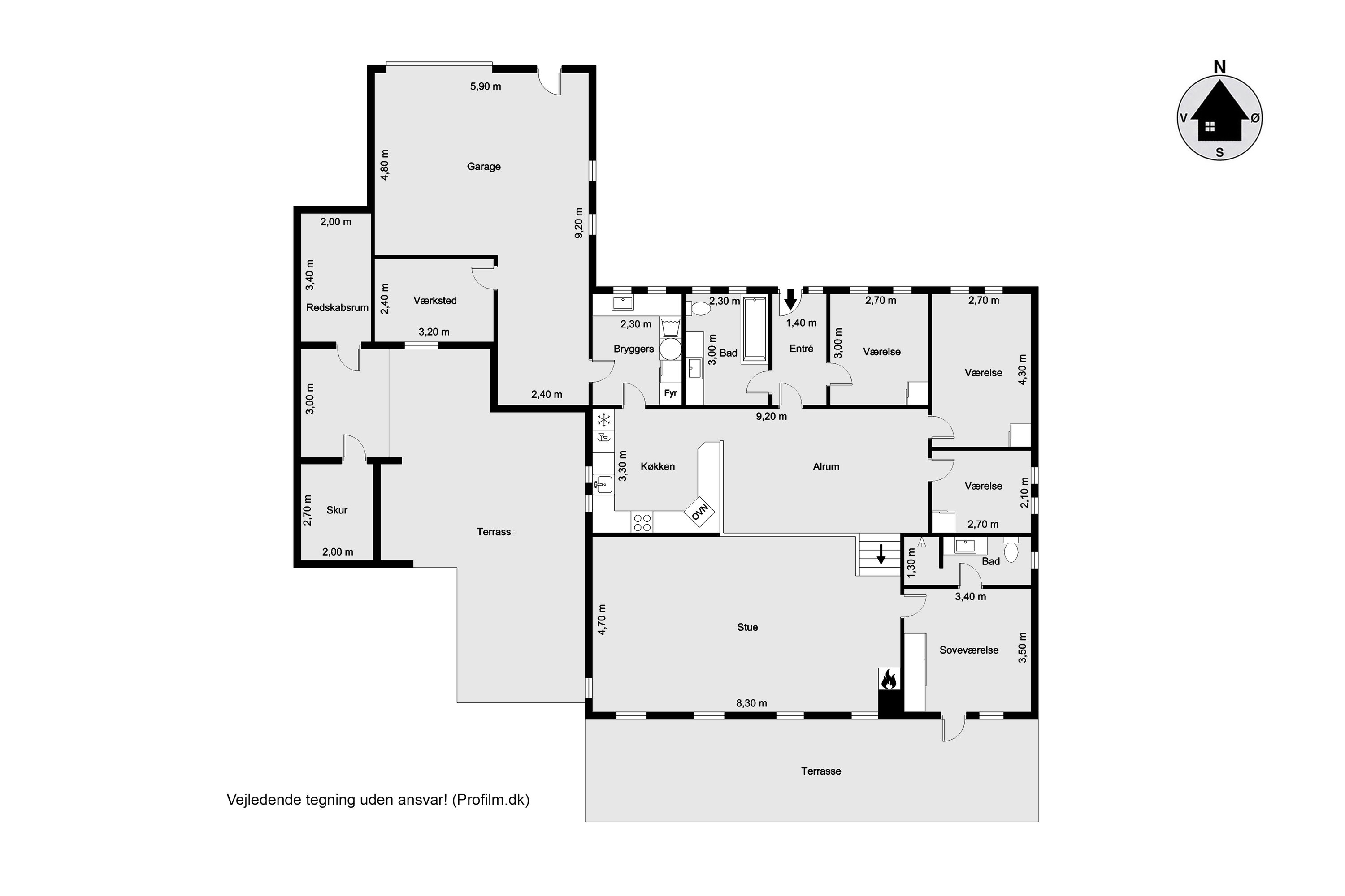 Plantegninger billede af Drosselvej 25, 7650 Bøvlingbjerg