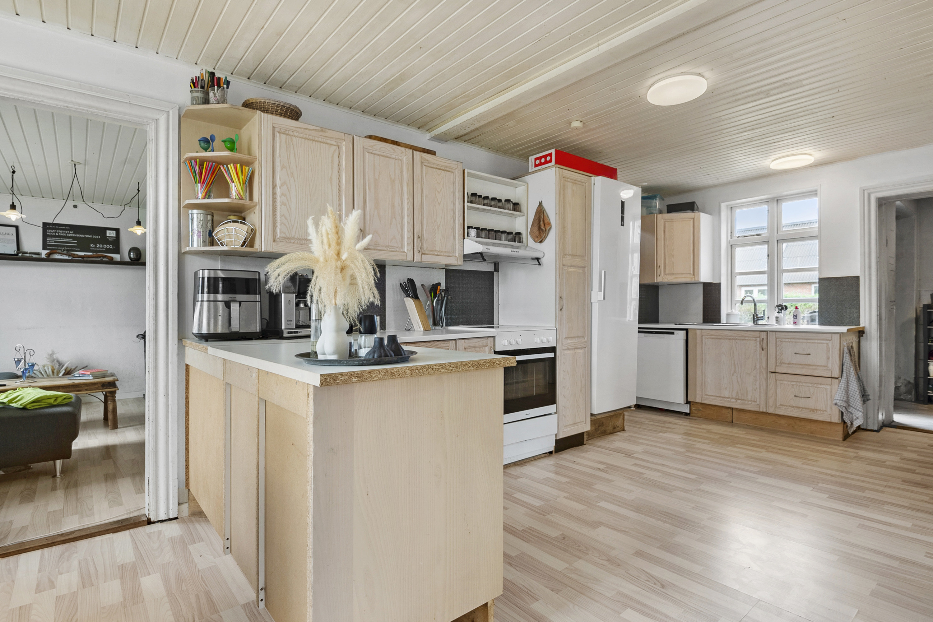 Fremhævet køkken billede i fuldskærmstilstand. Billede af Kirkegade 16, Alslev, 6800 Varde