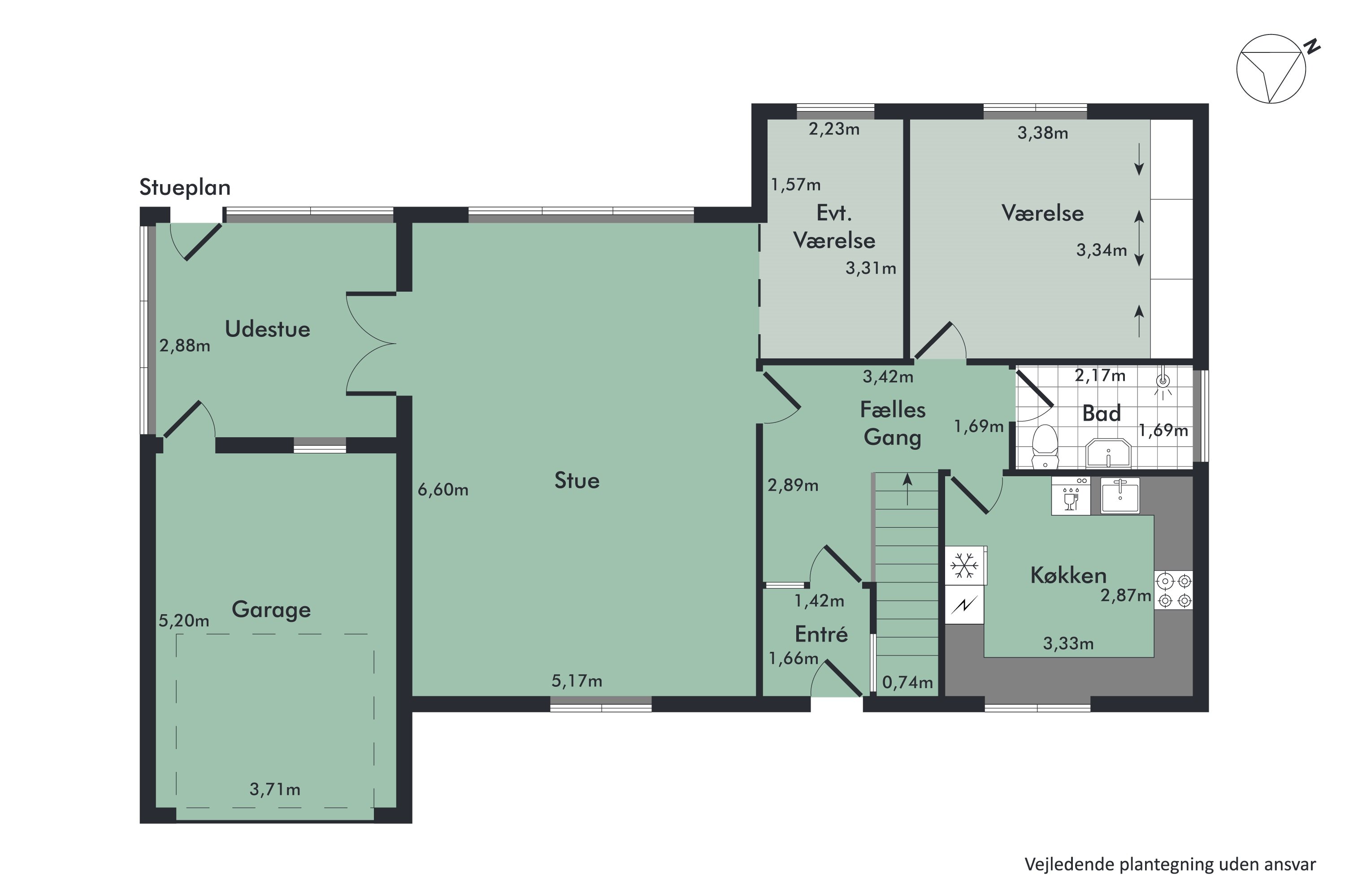 Plantegninger billede af Enghavevej 23, 7800 Skive