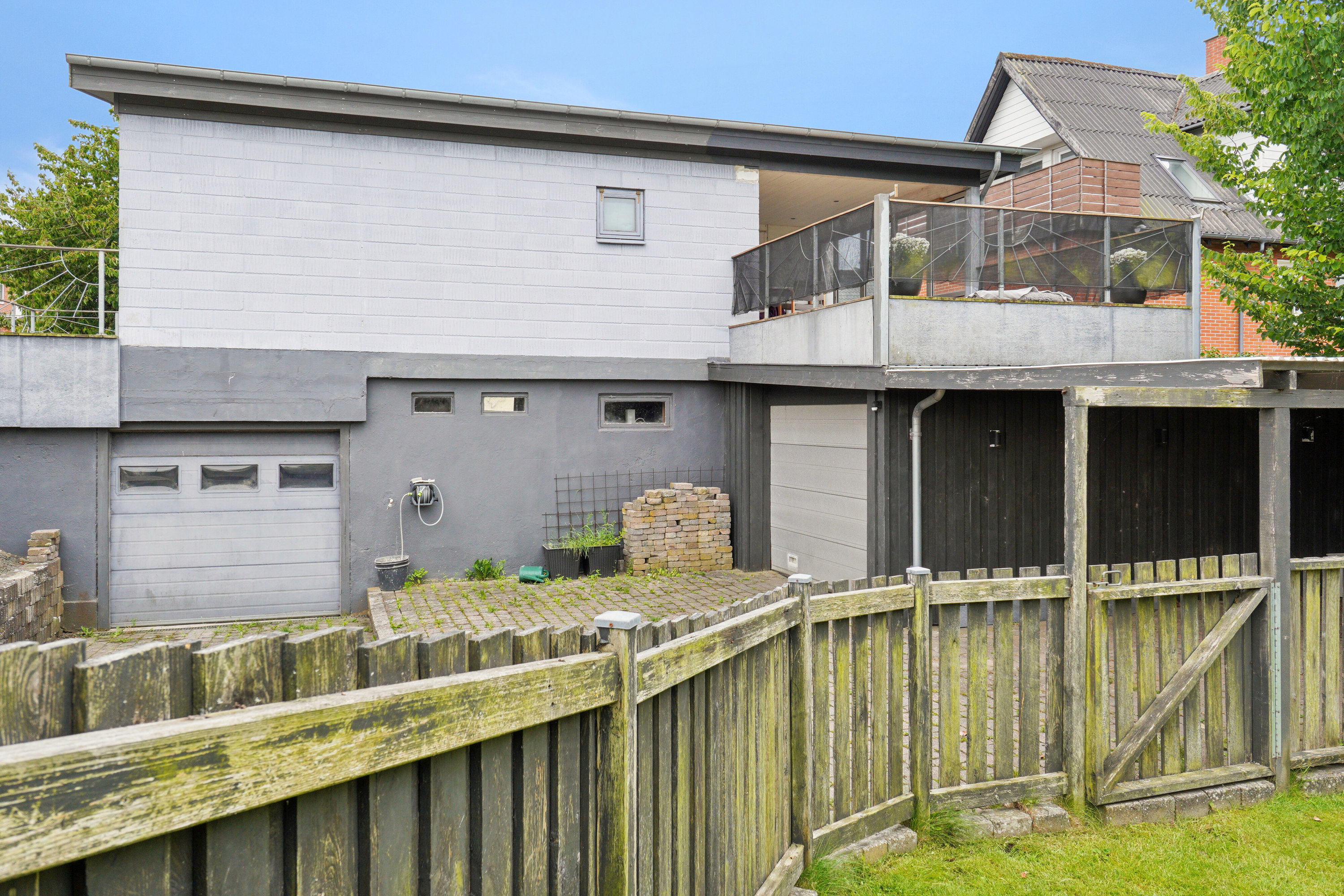 Fremhævet set fra haven billede i fuldskærmstilstand. Billede af Engtoften 1A, Tilsted, 7700 Thisted