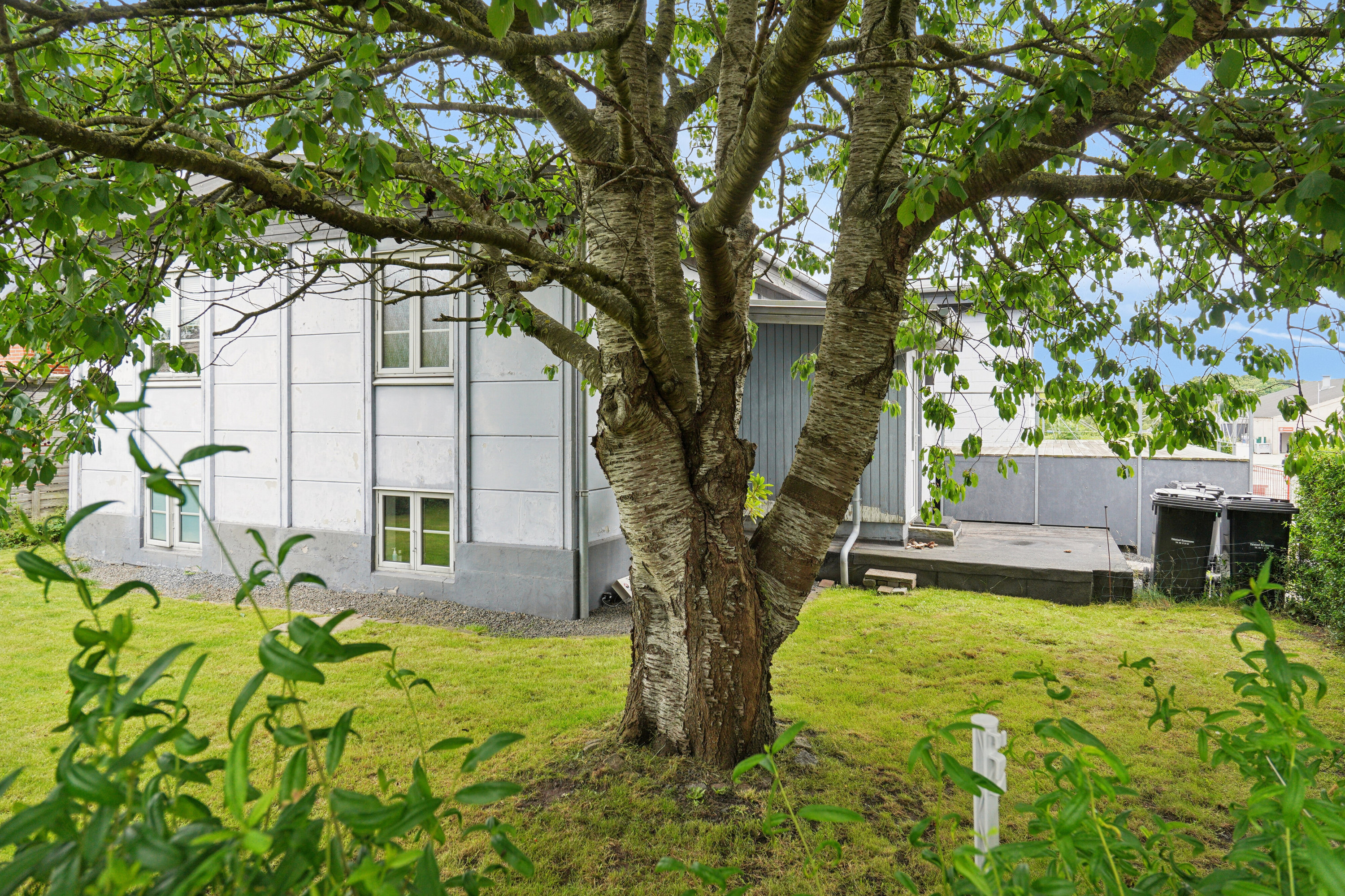 Fremhævet set fra haven billede i fuldskærmstilstand. Billede af Engtoften 1A, Tilsted, 7700 Thisted