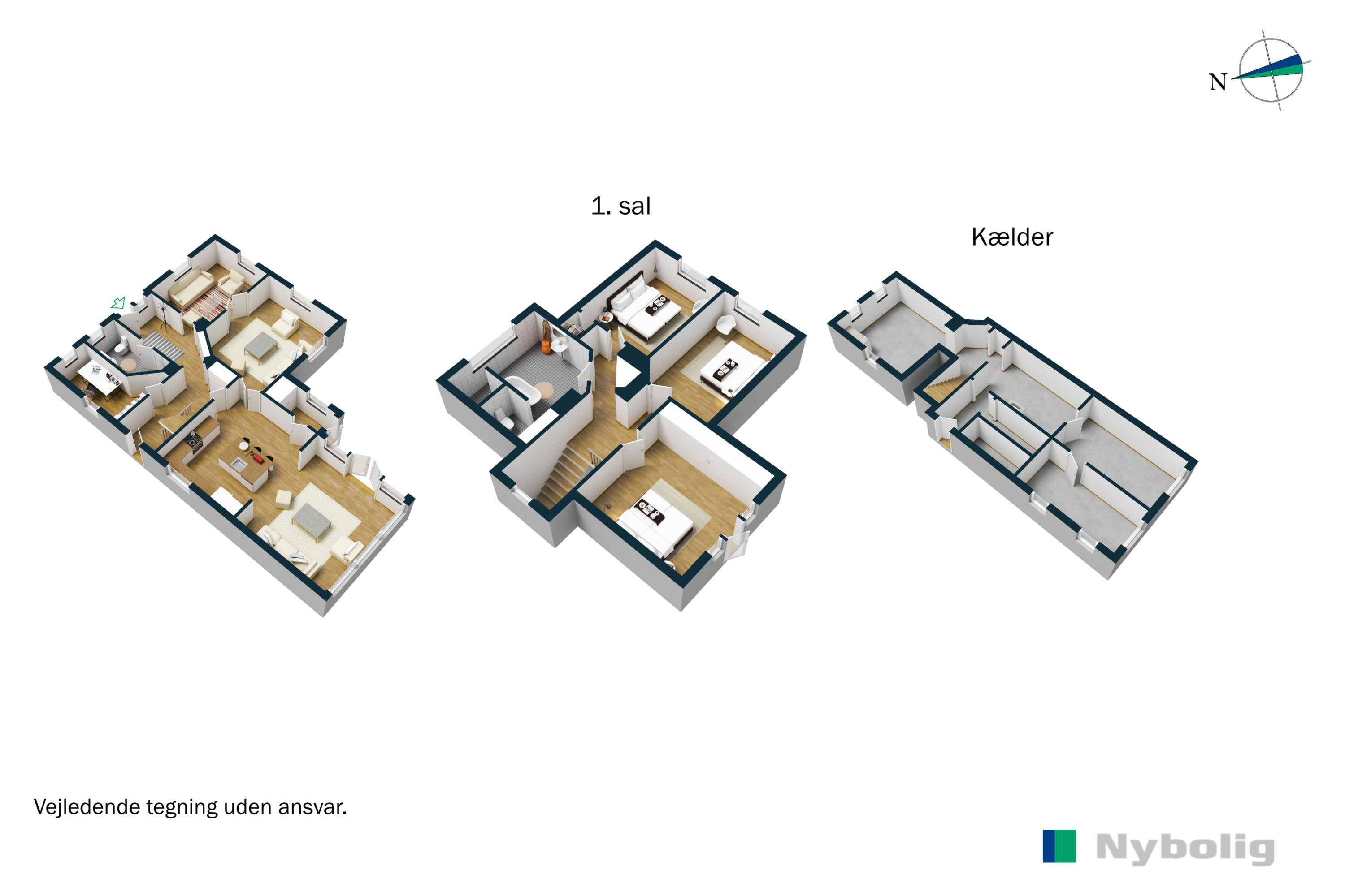 Plantegninger billede af Bastrupsvej 7, 6800 Varde